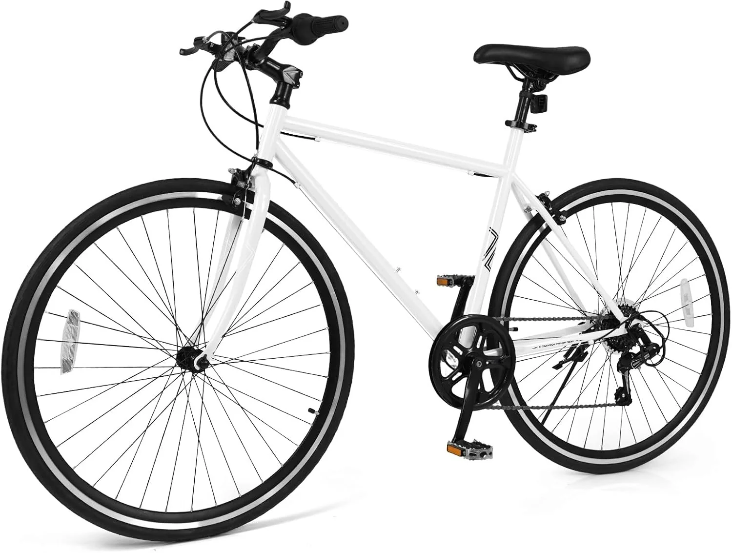 Goplus 26" Mountain Bike w/ 6-Speed Drivetrain Front and Rear Dual Brakes - Image 6