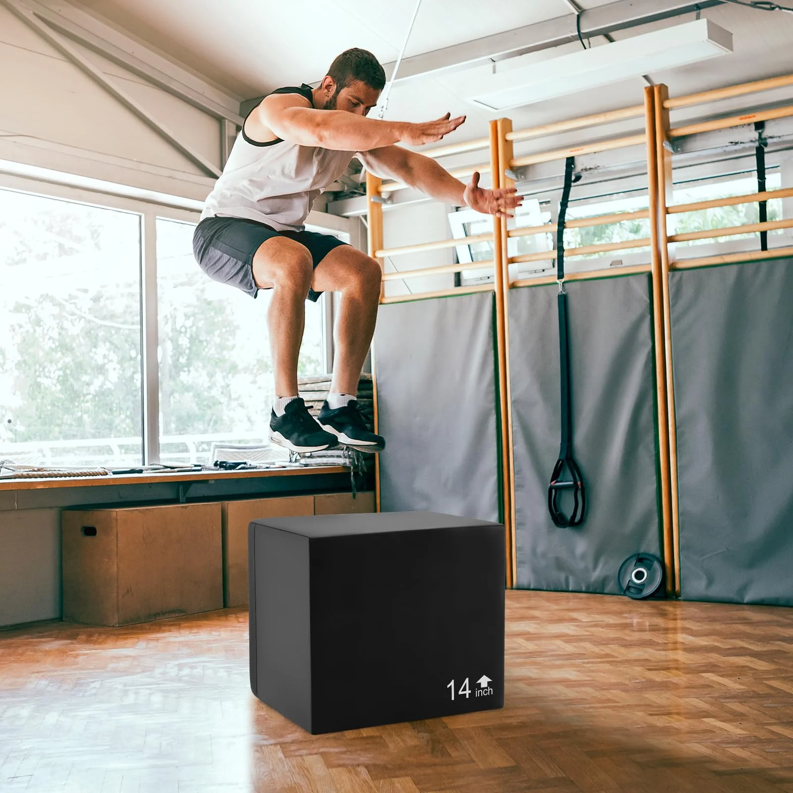 Goplus 3 in 1 High Density Foam Plyometric Jump Box - Image 10