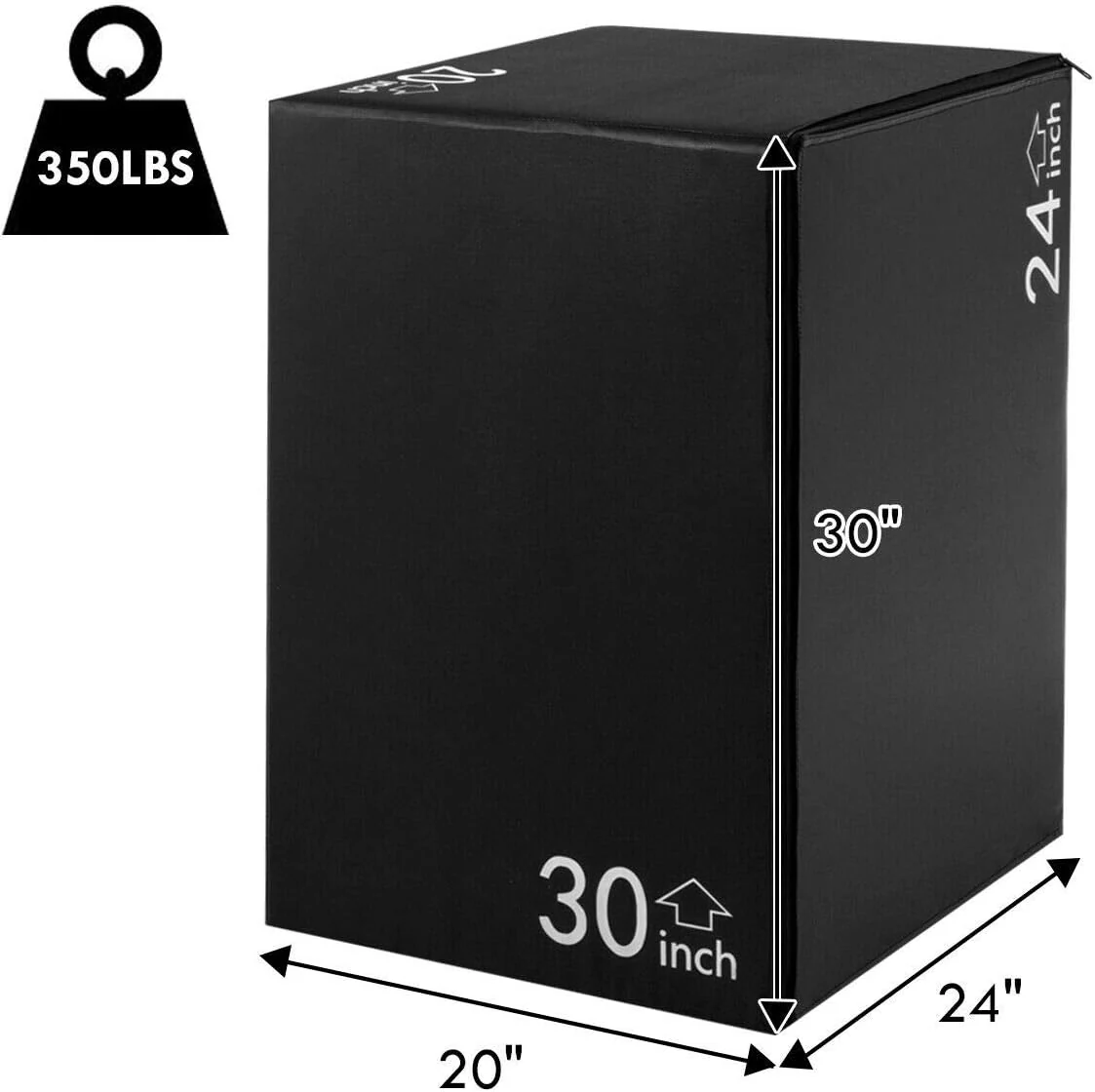 Goplus 3 in 1 High Density Foam Plyometric Jump Box - Image 8