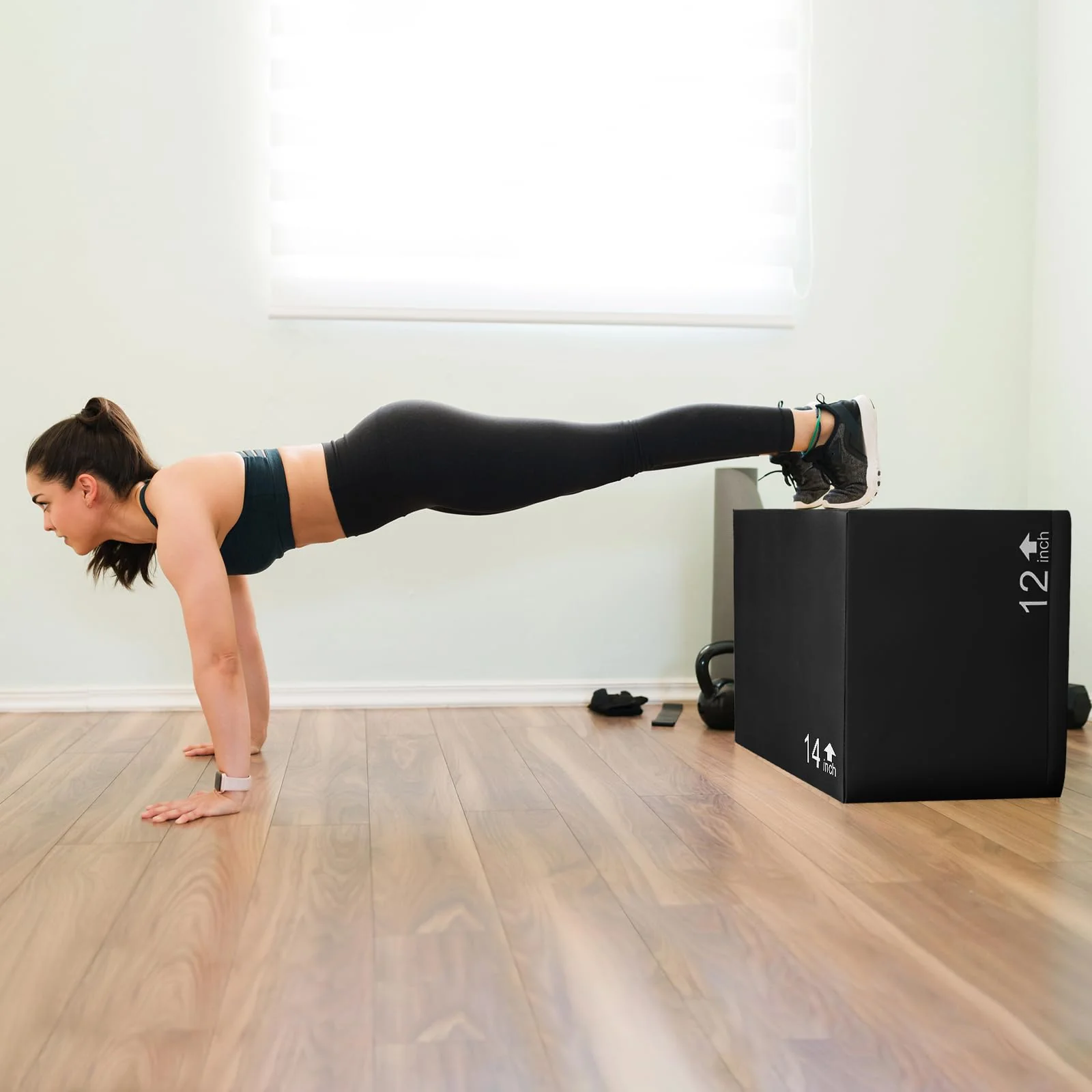 Goplus 3 in 1 High Density Foam Plyometric Jump Box - Image 9
