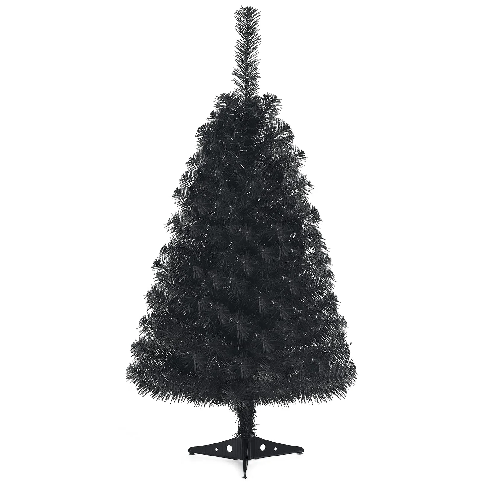 Goplus 3ft Silver Pencil Christmas Tree, Artificial Slim Tree - Image 10
