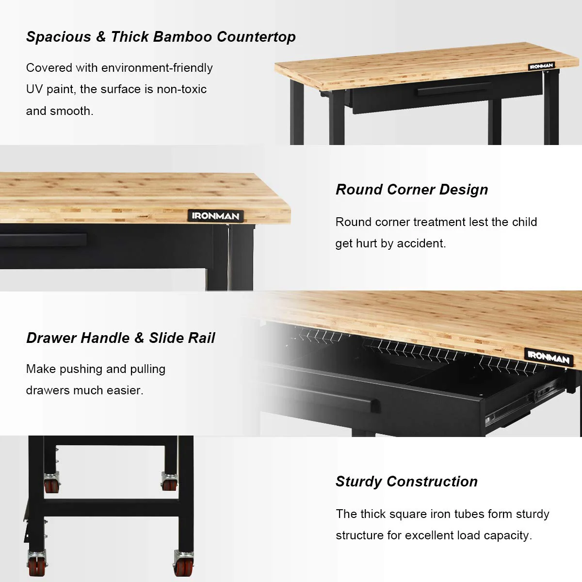 Goplus 48" Mobile Workbench - Image 6