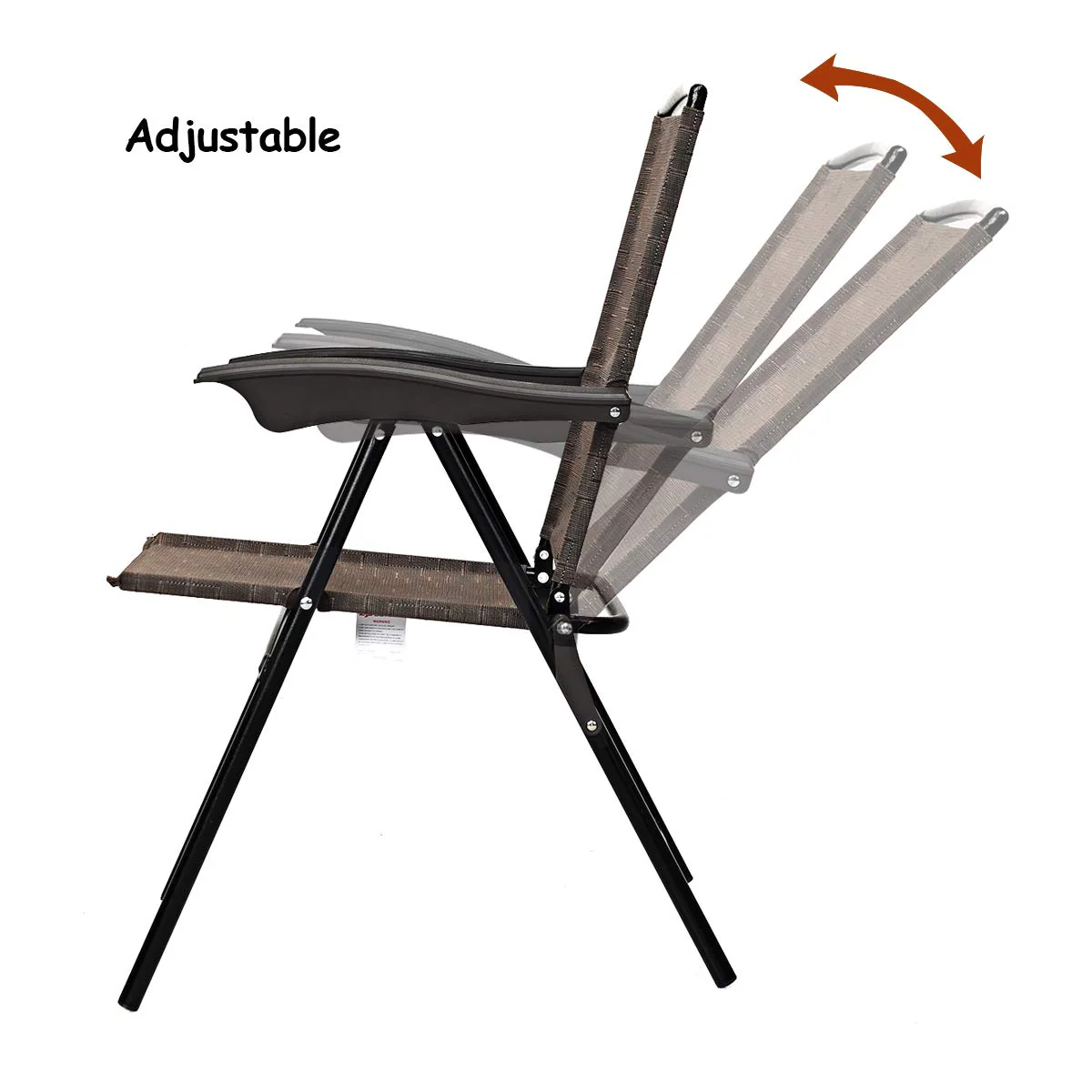 Goplus 5-Piece Bistro Set Outdoor Patio Furniture - Image 8