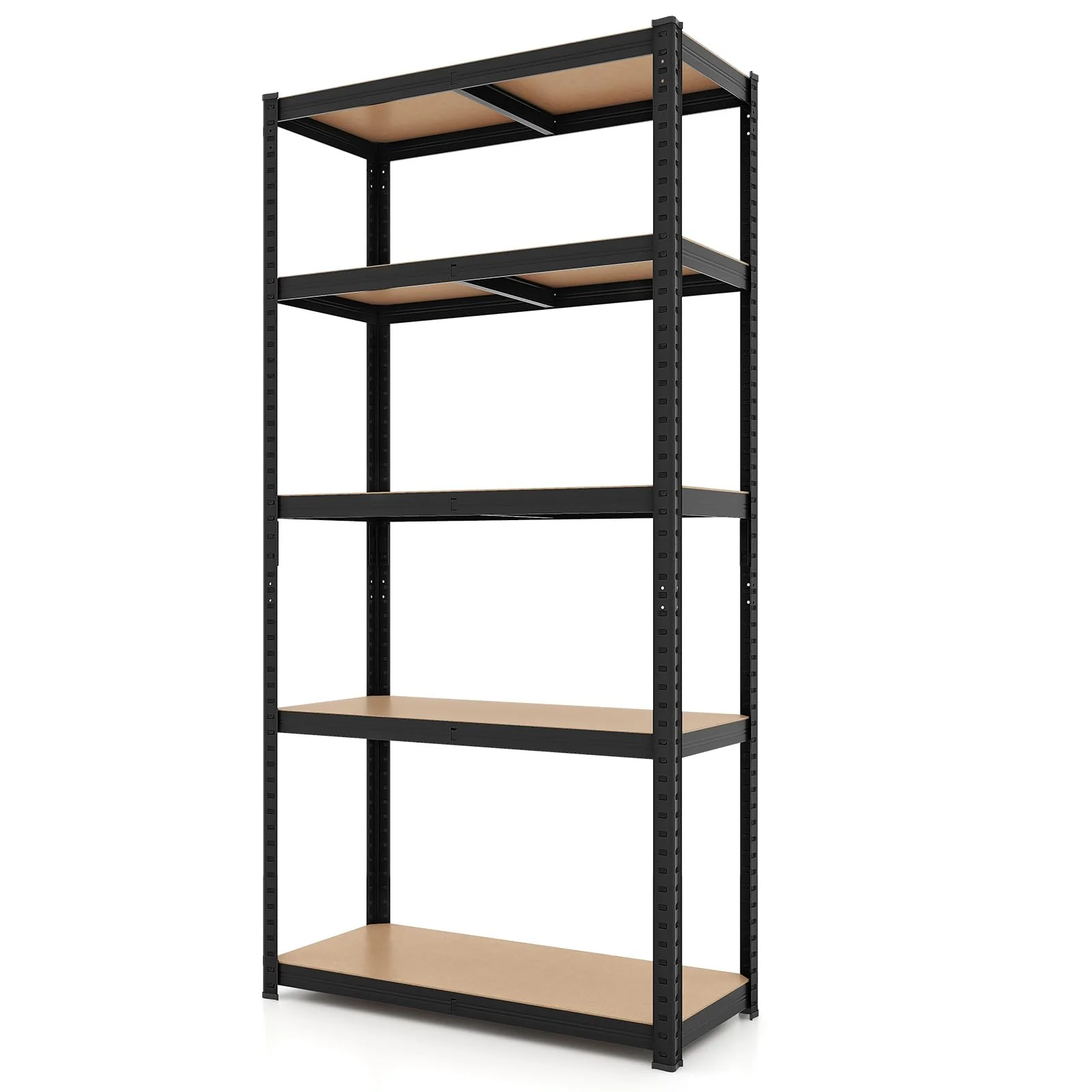 Goplus 5 Tier Adjustable Garage Shelving Unit Multipurpose Organizing Shelf