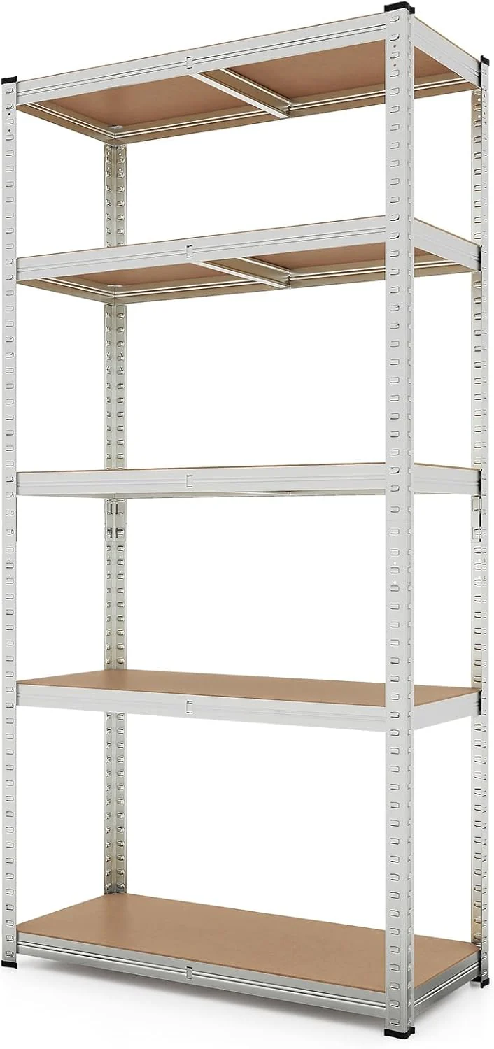 Goplus 5 Tier Adjustable Garage Shelving Unit Multipurpose Organizing Shelf - Image 11