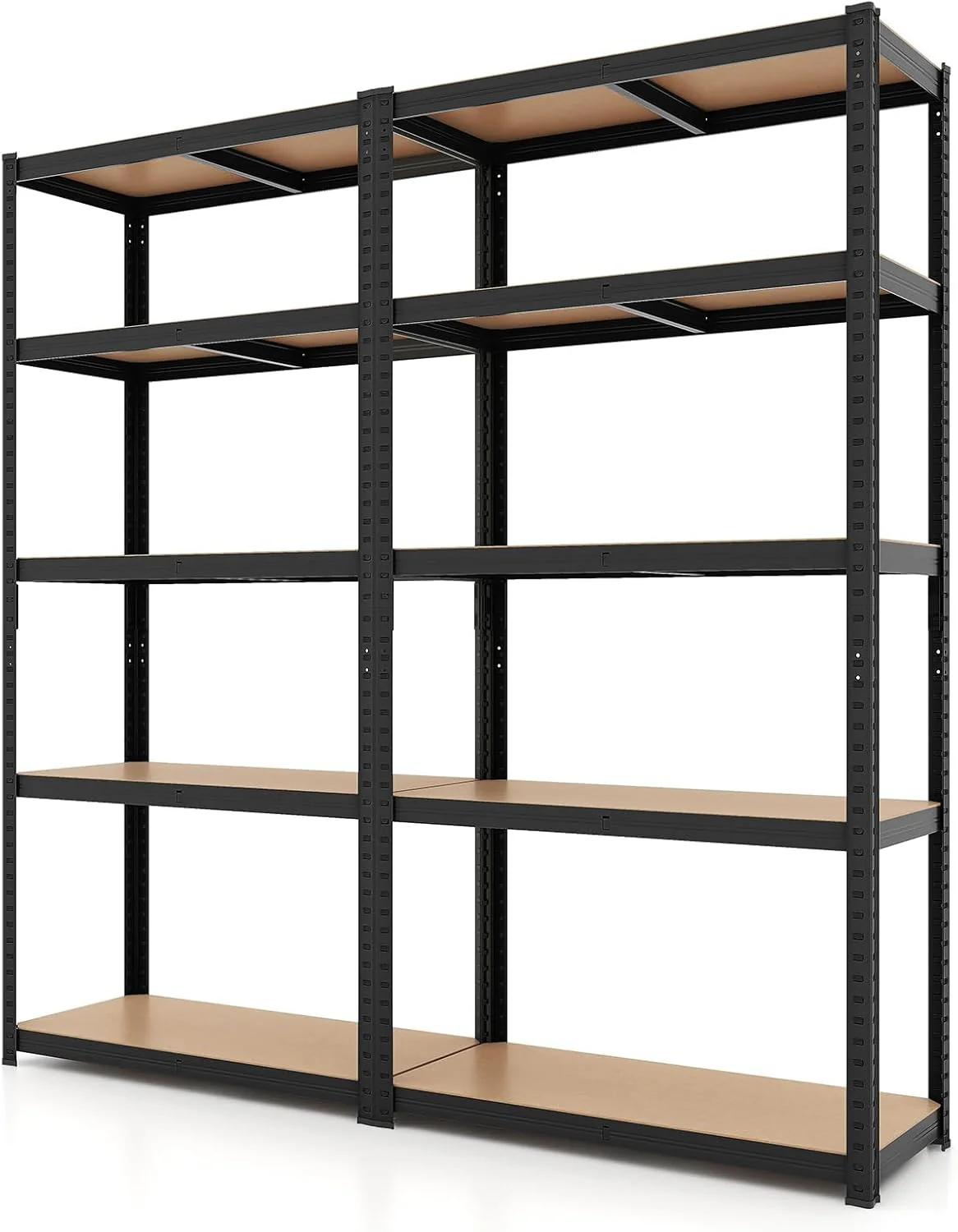 Goplus 5 Tier Adjustable Garage Shelving Unit Multipurpose Organizing Shelf - Image 13
