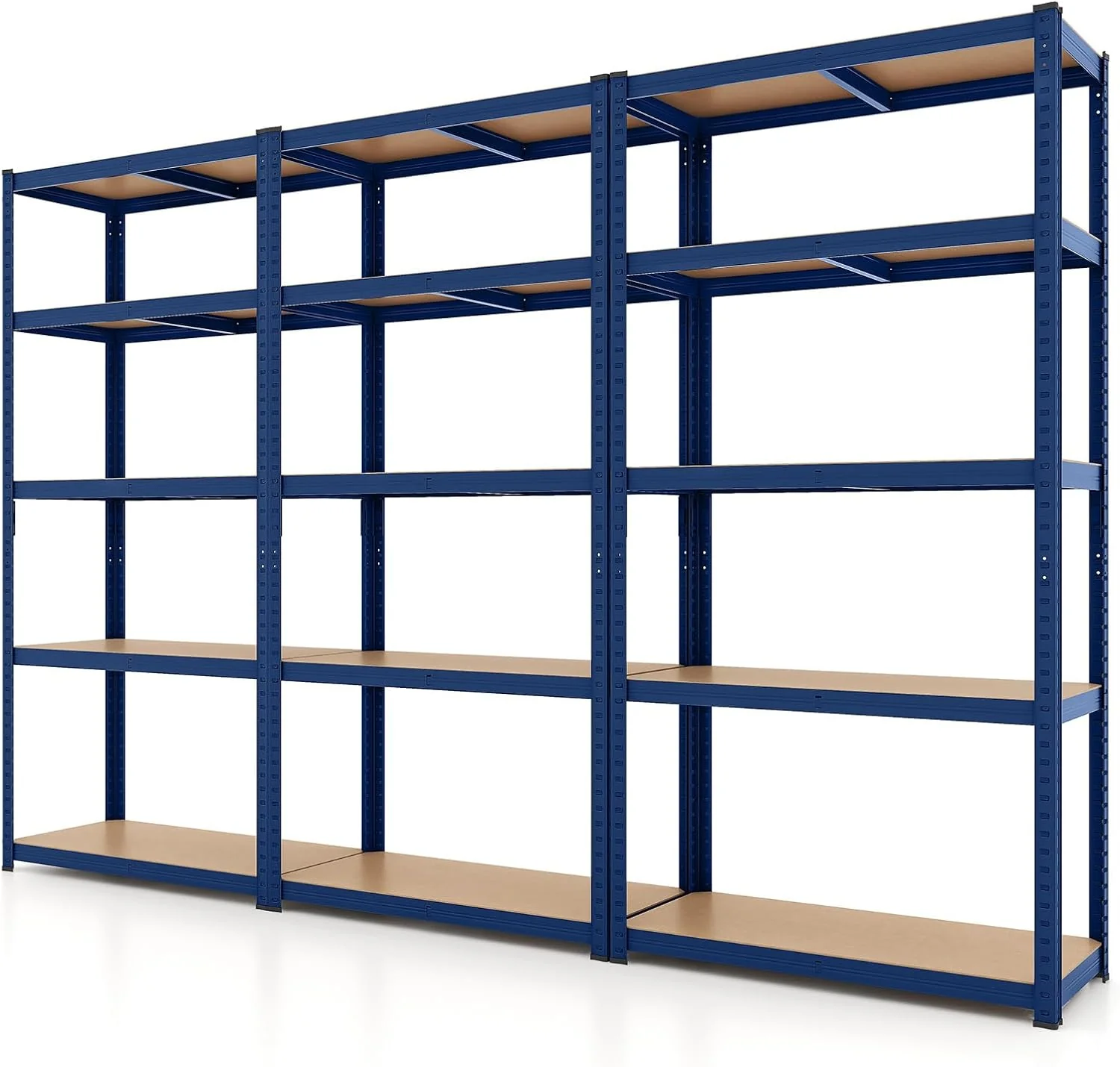 Goplus 5 Tier Adjustable Garage Shelving Unit Multipurpose Organizing Shelf - Image 18