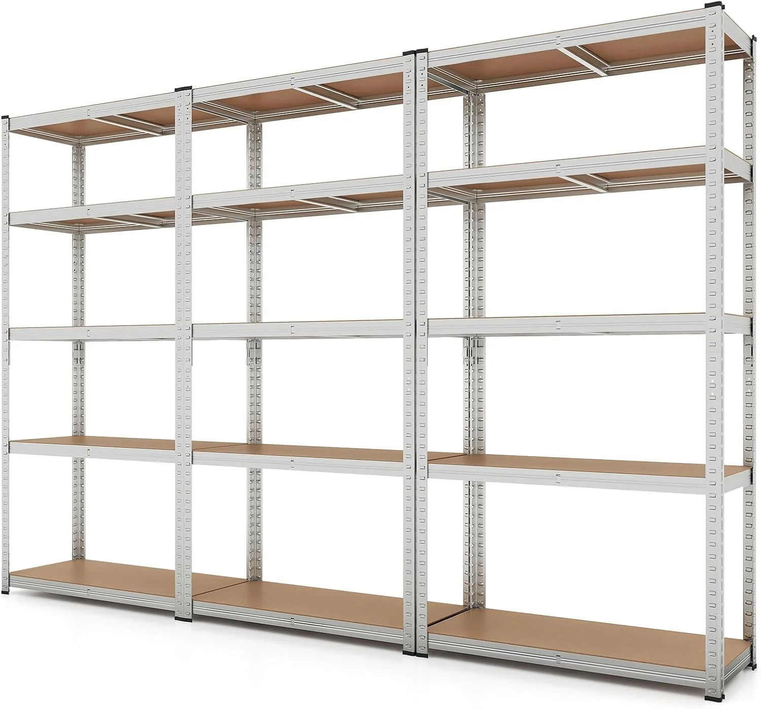 Goplus 5 Tier Adjustable Garage Shelving Unit Multipurpose Organizing Shelf - Image 20
