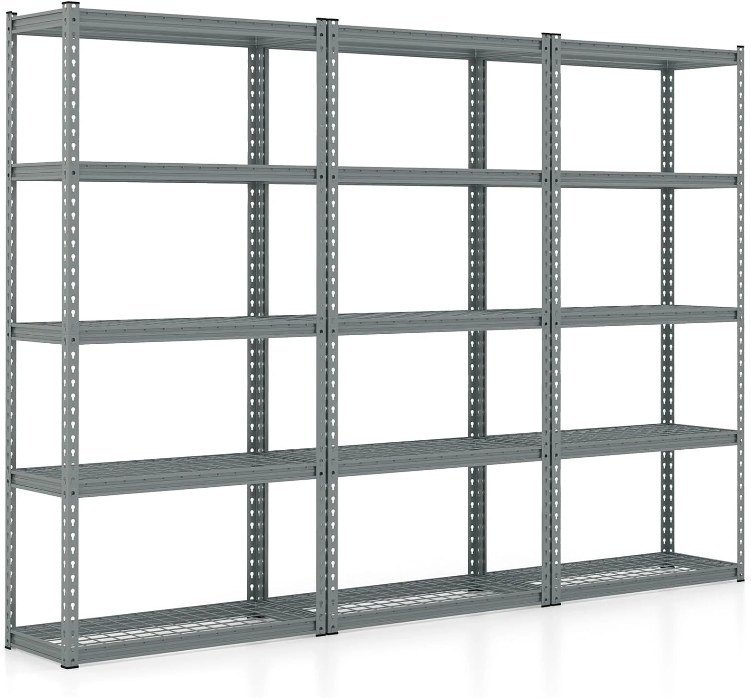 Goplus 5-Tier Metal Shelving Unit - Image 33