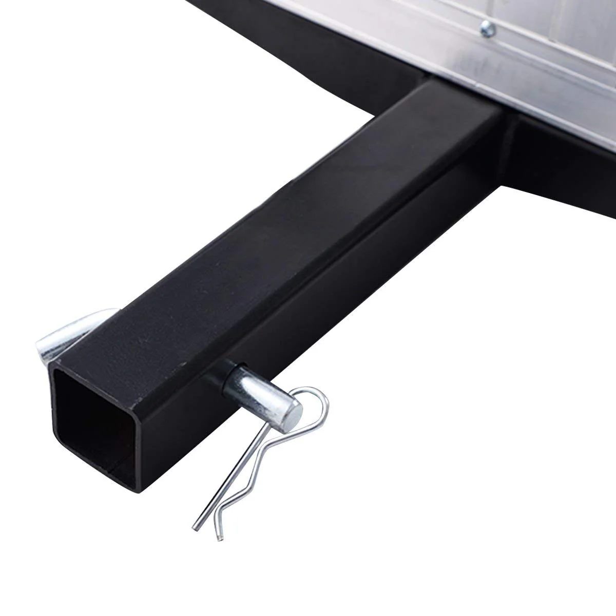 Goplus 60" x 22" Hitch Mount Cargo Carrier, Aluminum Luggage Basket Rack Fits 2" Receiver - Image 9