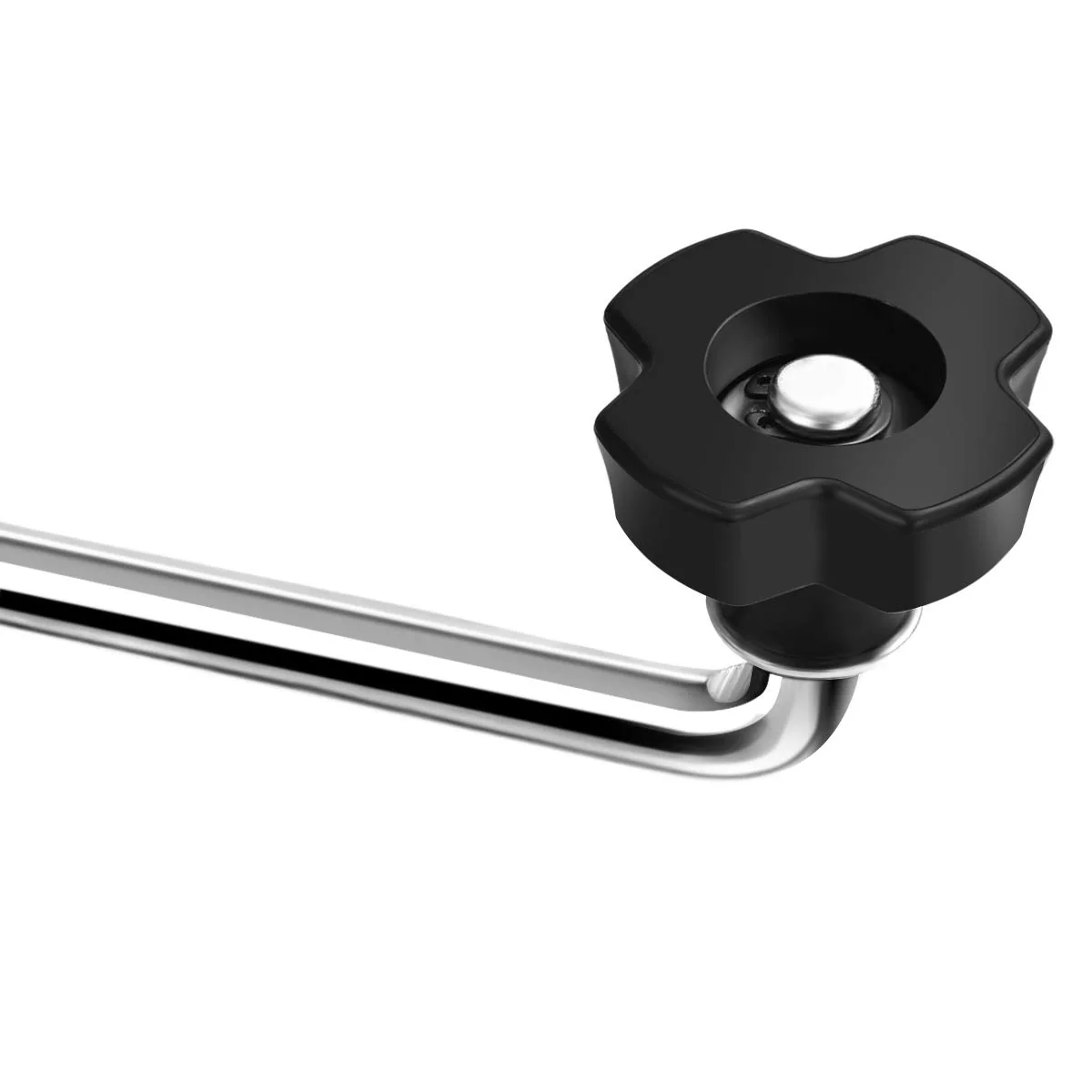 Goplus A-Frame Jack RV Camper Trailer Tongue Boat Lift Drop Top Wind 5000 lbs Black - Image 7