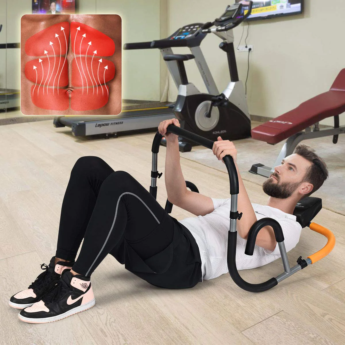 Goplus Ab Fitness Crunch, Ab Trainer - Image 3