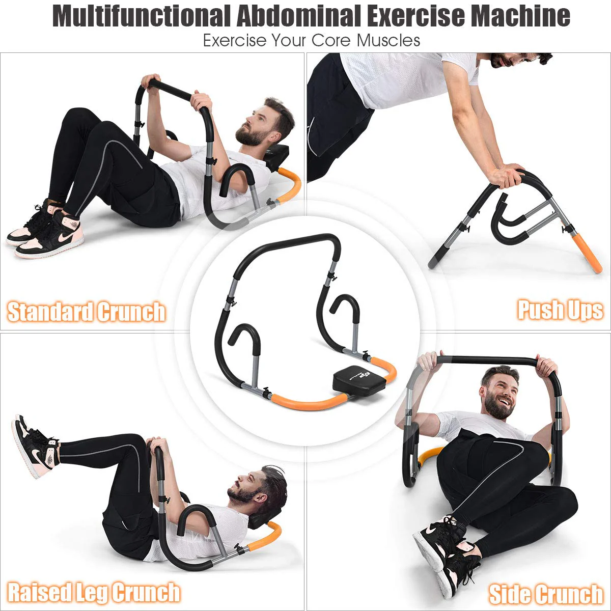 Goplus Ab Fitness Crunch, Ab Trainer - Image 4