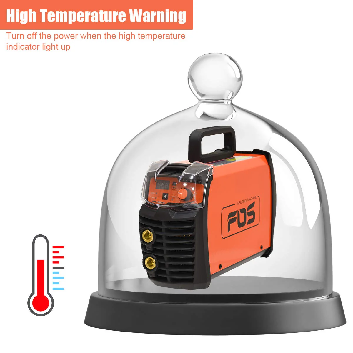 Goplus ARC Welder, 200 AMP Lift TIG Welding Machine - Image 4