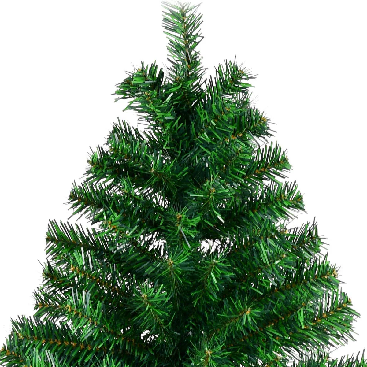 Goplus Artificial Christmas Tree, Unlit Premium Hinged Spruce Xmas Tree with Solid Metal Stand, for Outdoor and Indoor Decor - Image 13