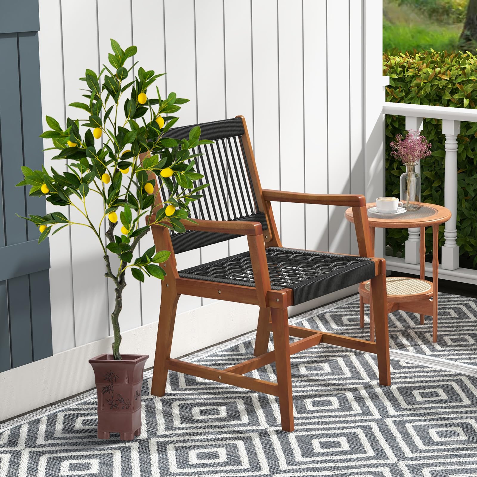 Goplus Artificial Lemon Tree - Image 3