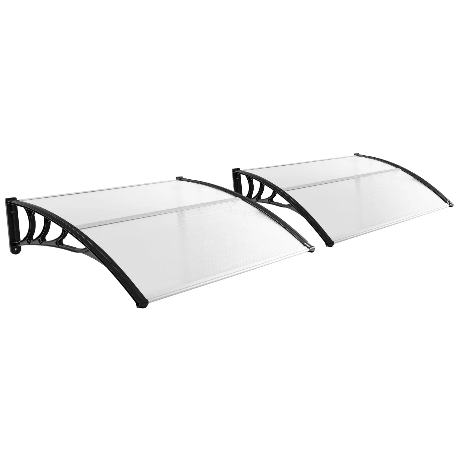 Goplus Awnings for Doors, 48" x 40" Window Awning with Rain Snow Sunlight UV Protection - Image 12