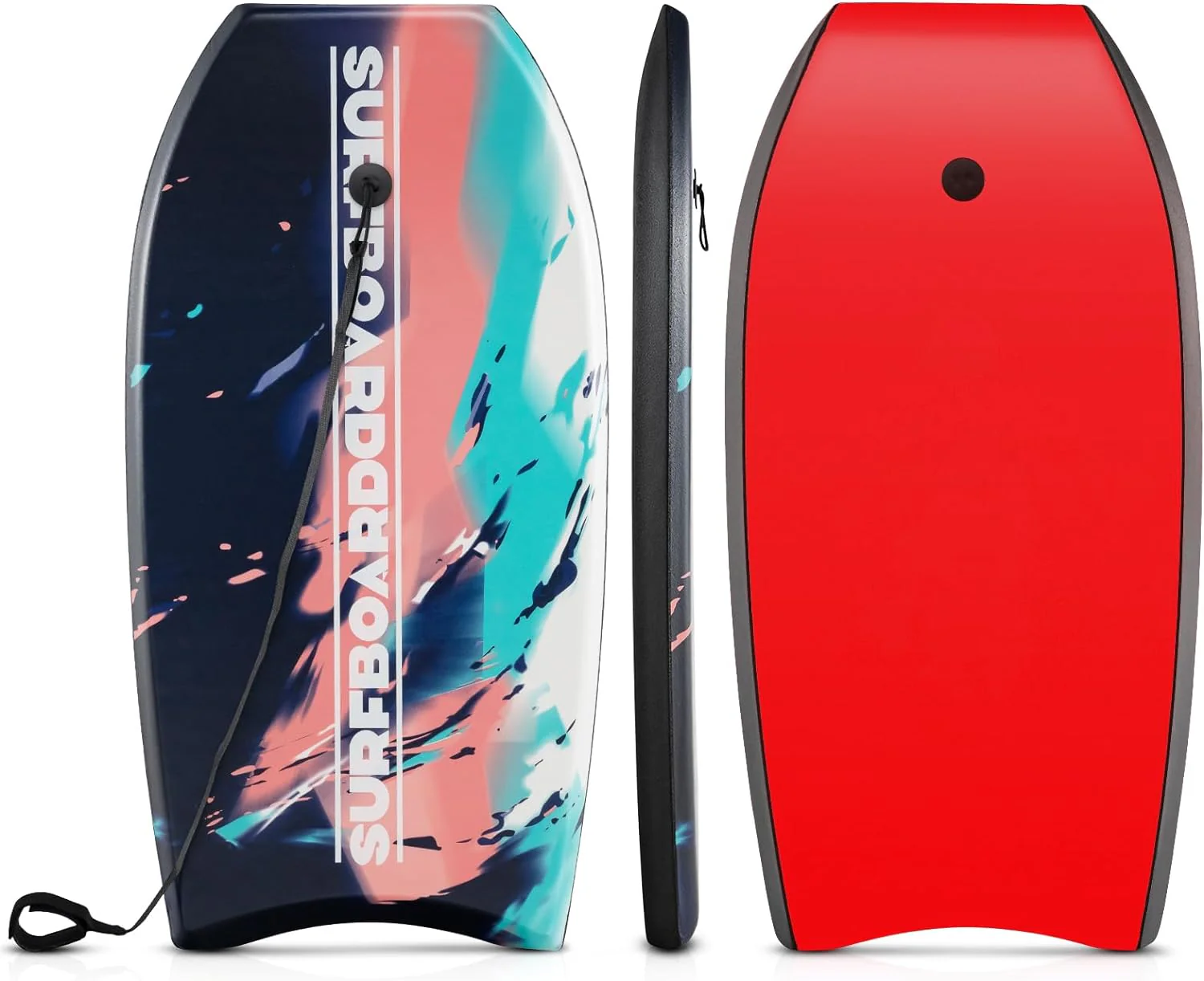 Goplus Boogie Boards for Beach, 33"/37"/41" Lightweight Body Board, Bodyboard for Kids Adults Surfing - Image 11