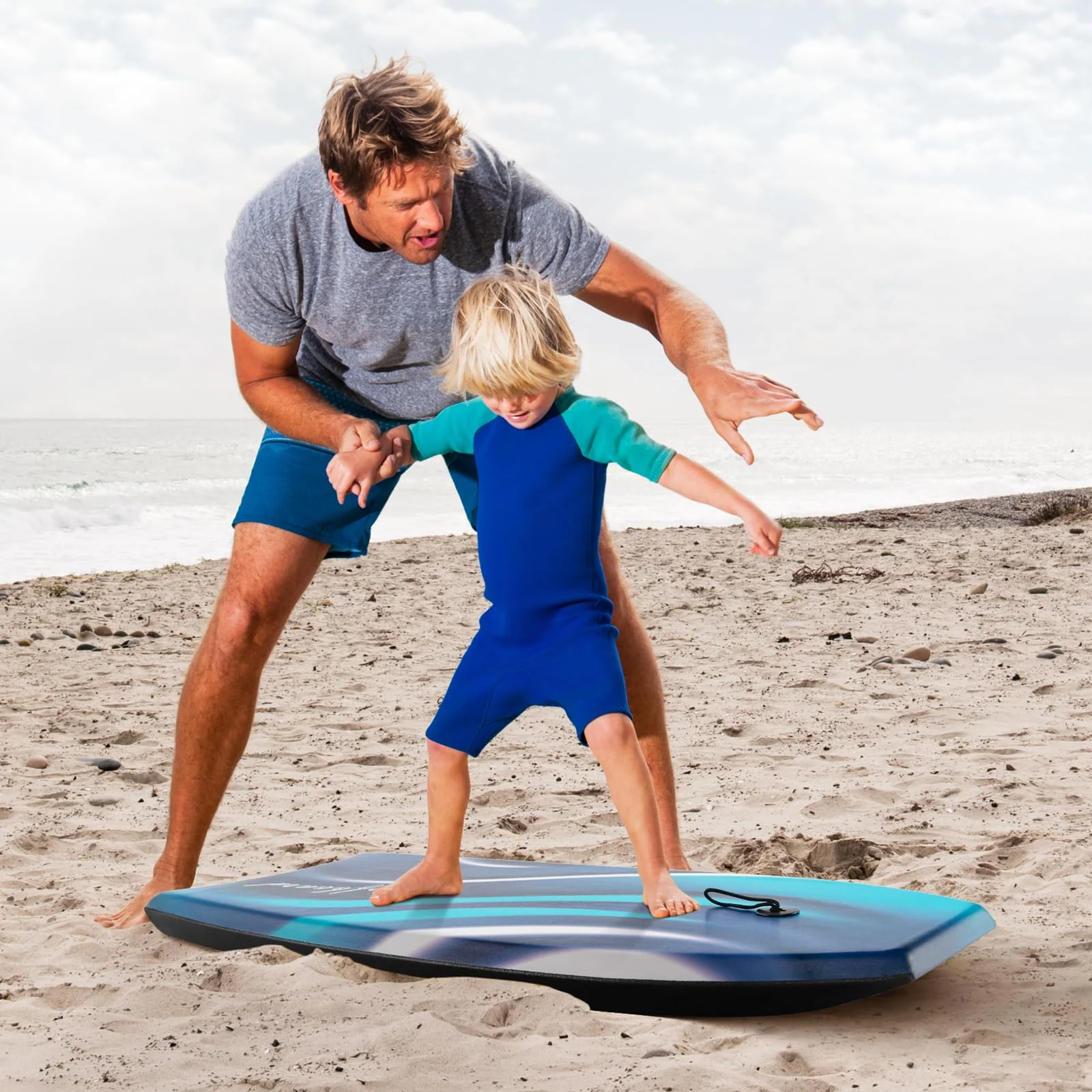 Goplus Boogie Boards for Beach, 33"/37"/41" Lightweight Body Board, Bodyboard for Kids Adults Surfing - Image 8