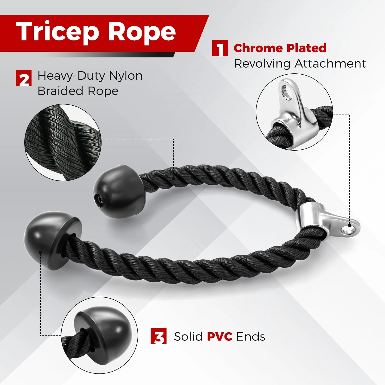 Goplus Cable Machine Attachment Set - Image 5
