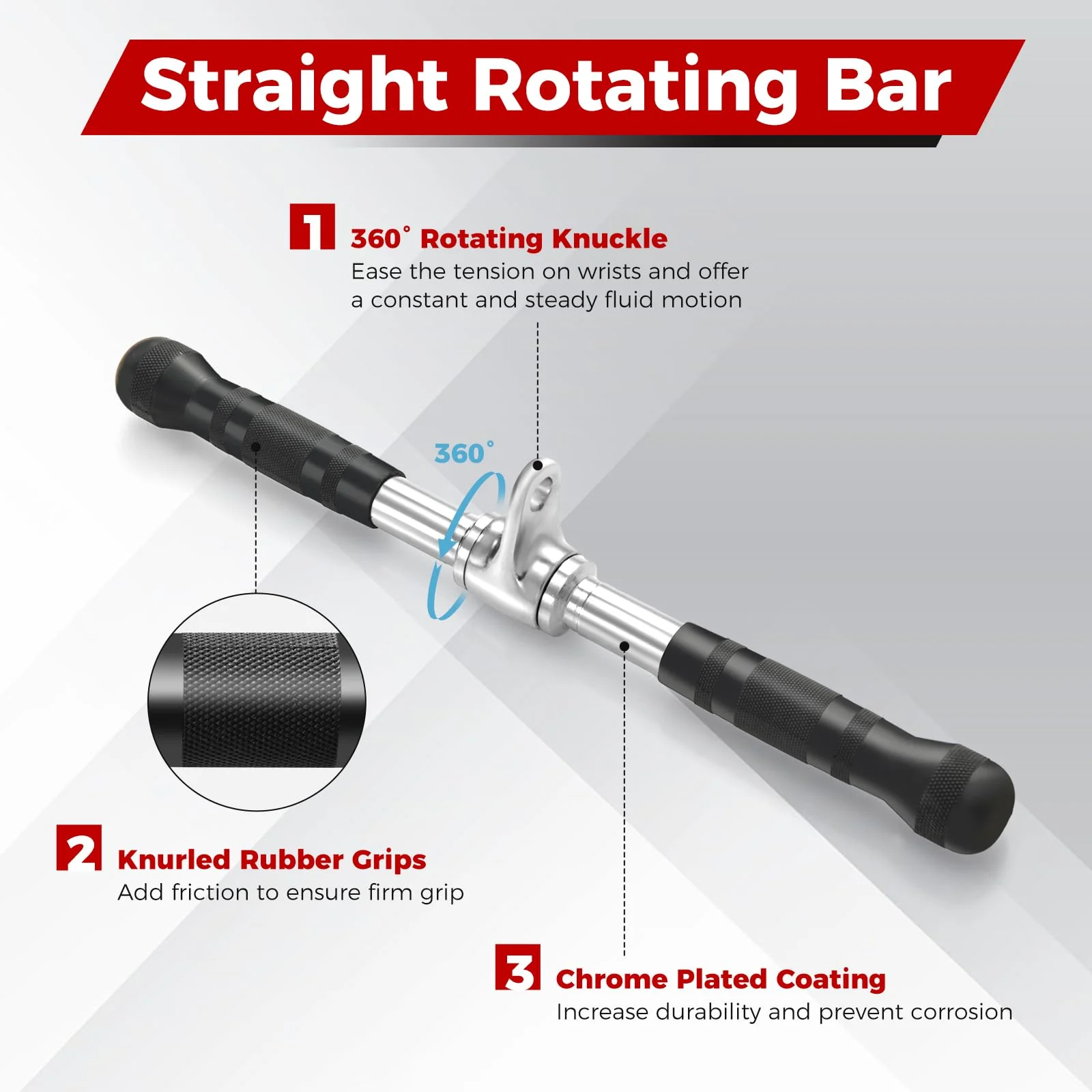 Goplus Cable Machine Attachment Set - Image 7