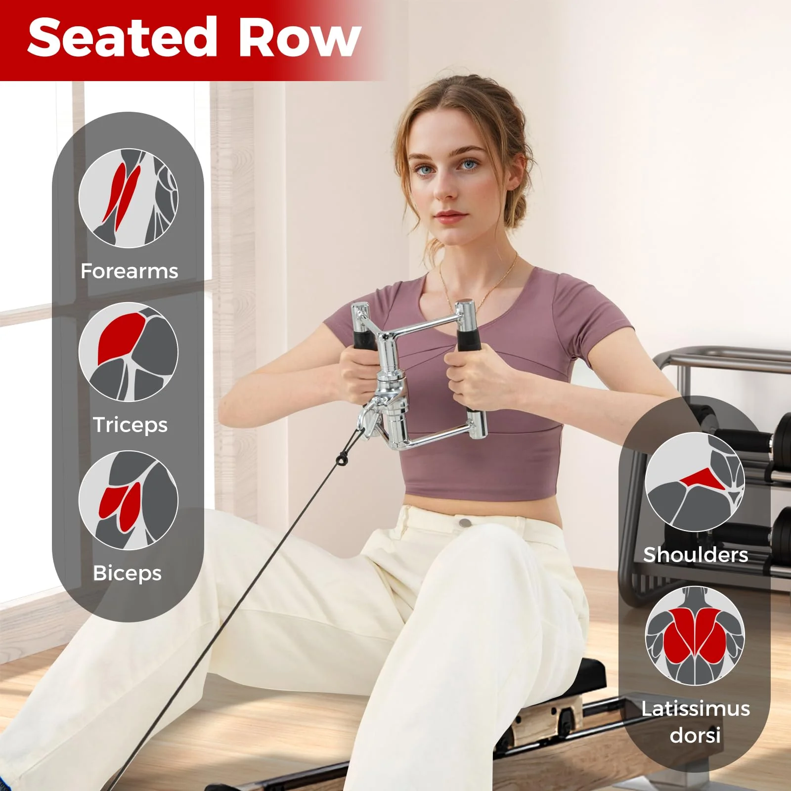 Goplus Cable Machine Attachment Set - Image 9