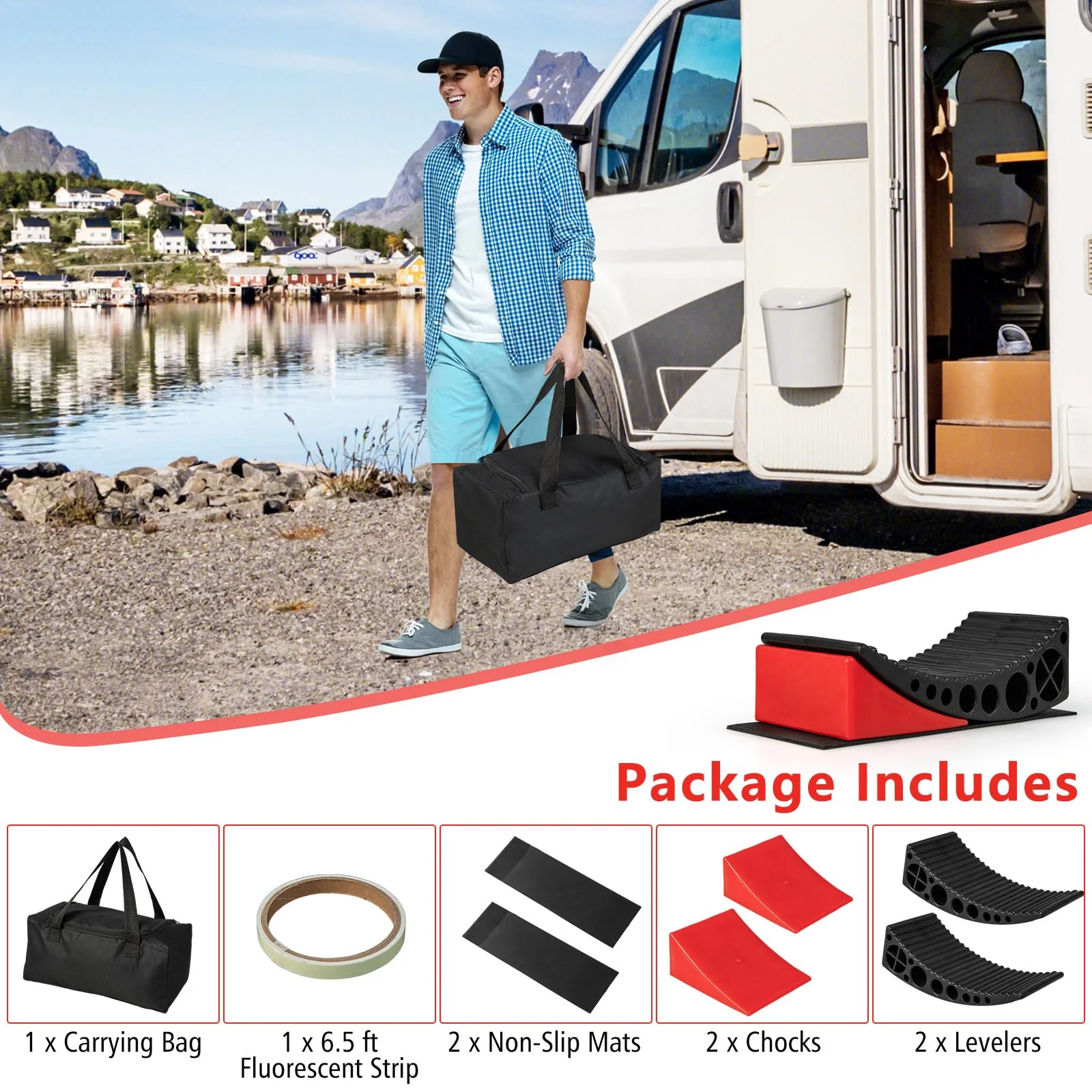 Goplus Camper Leveler 2 Packs - Image 8