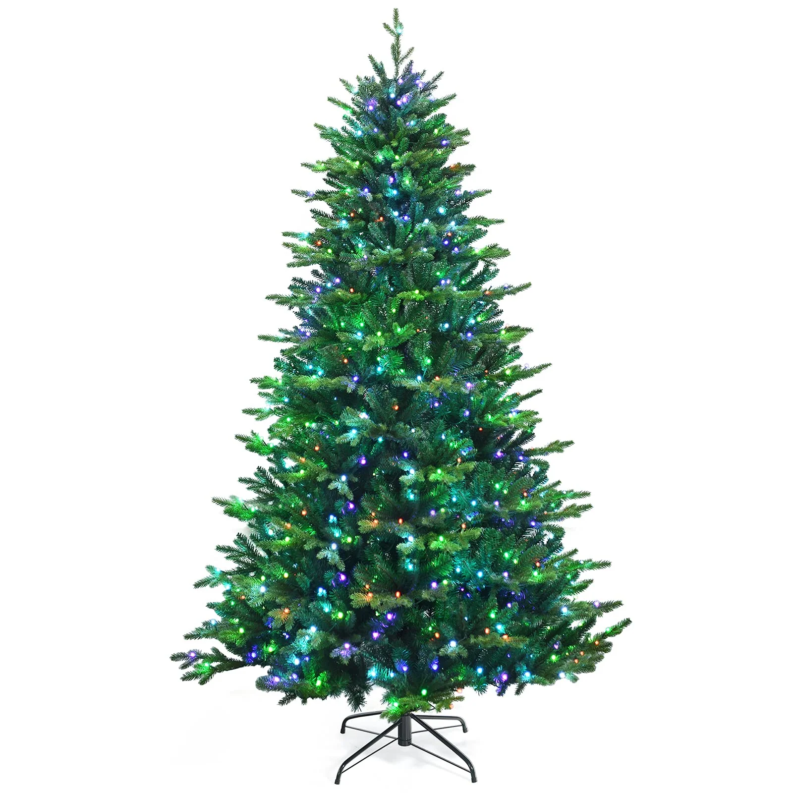 Goplus Christmas Tree, PVC & PE Branch Tips, Indoor Holiday Festival Decoration for Residential Commercial Use - Image 9