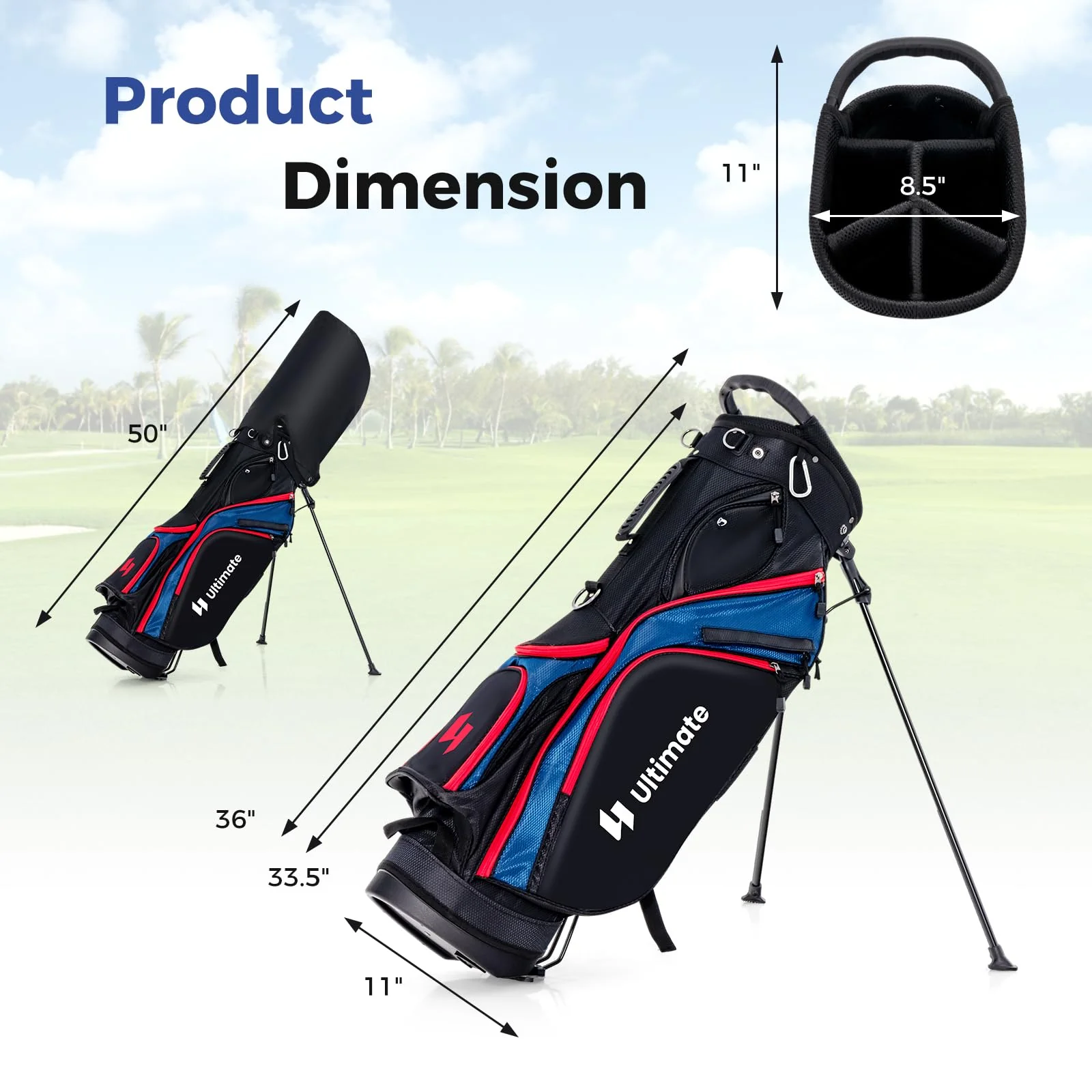 Goplus Complete Golf Club Package Set for Men - Image 7