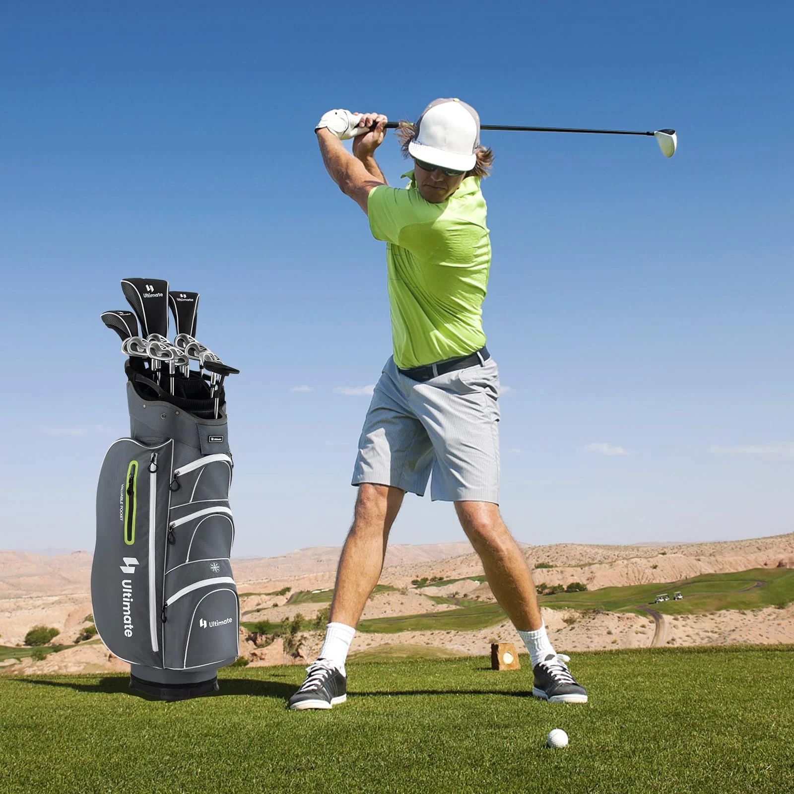 Goplus Complete Golf Club Set for Men - Image 2