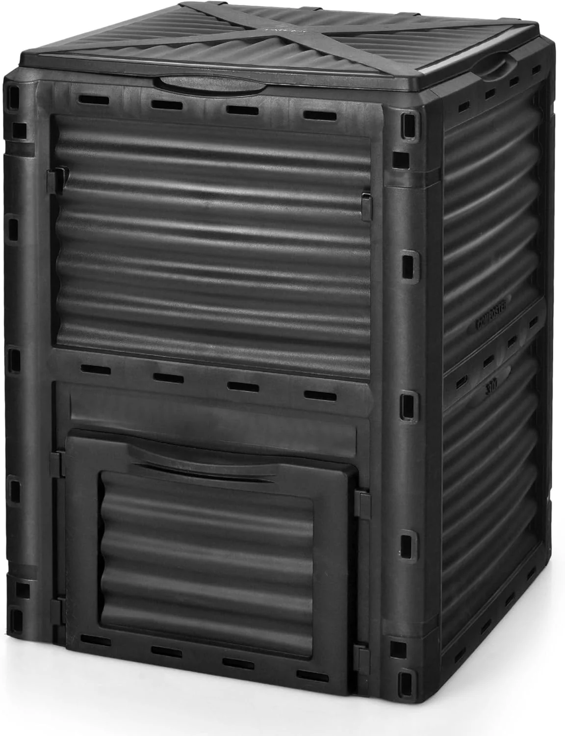 Goplus Compost Bin, 80 Gallon(300 L) Large Composting Box - Image 10