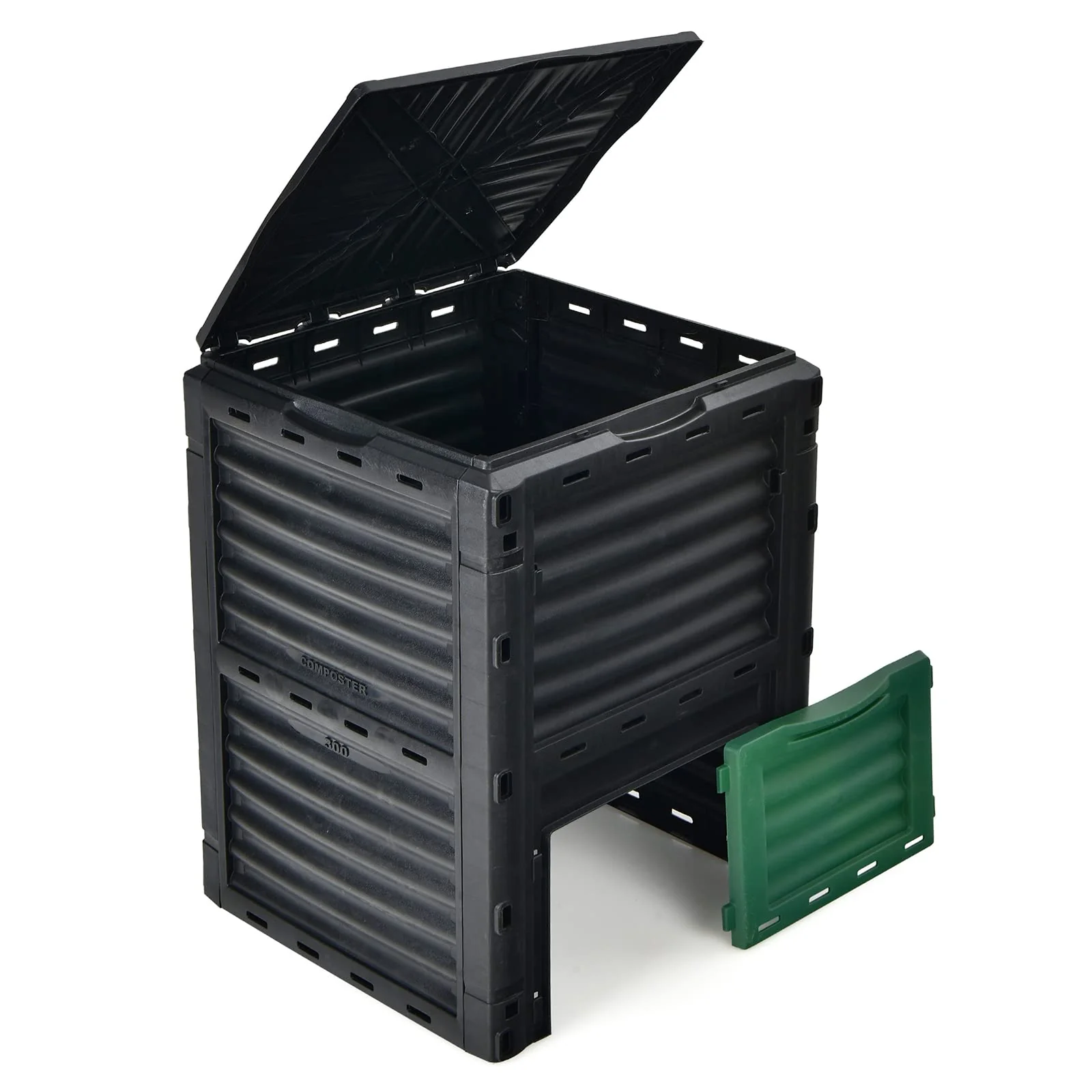 Goplus Compost Bin, 80 Gallon(300 L) Large Composting Box - Image 9