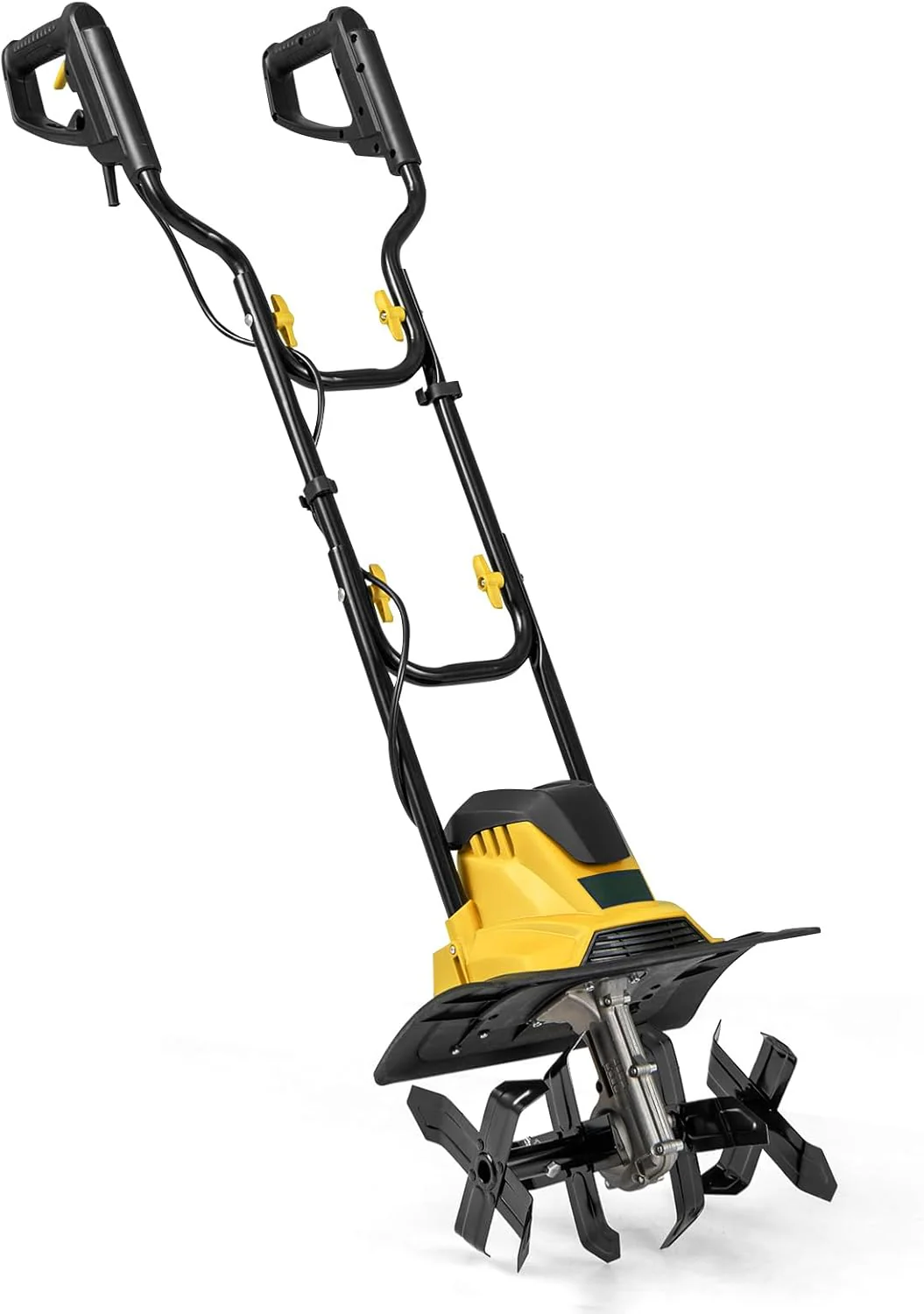 Goplus Corded Electric Tiller Cultivator 10 Amp Powerful Foldable Garden Rototiller - Image 10