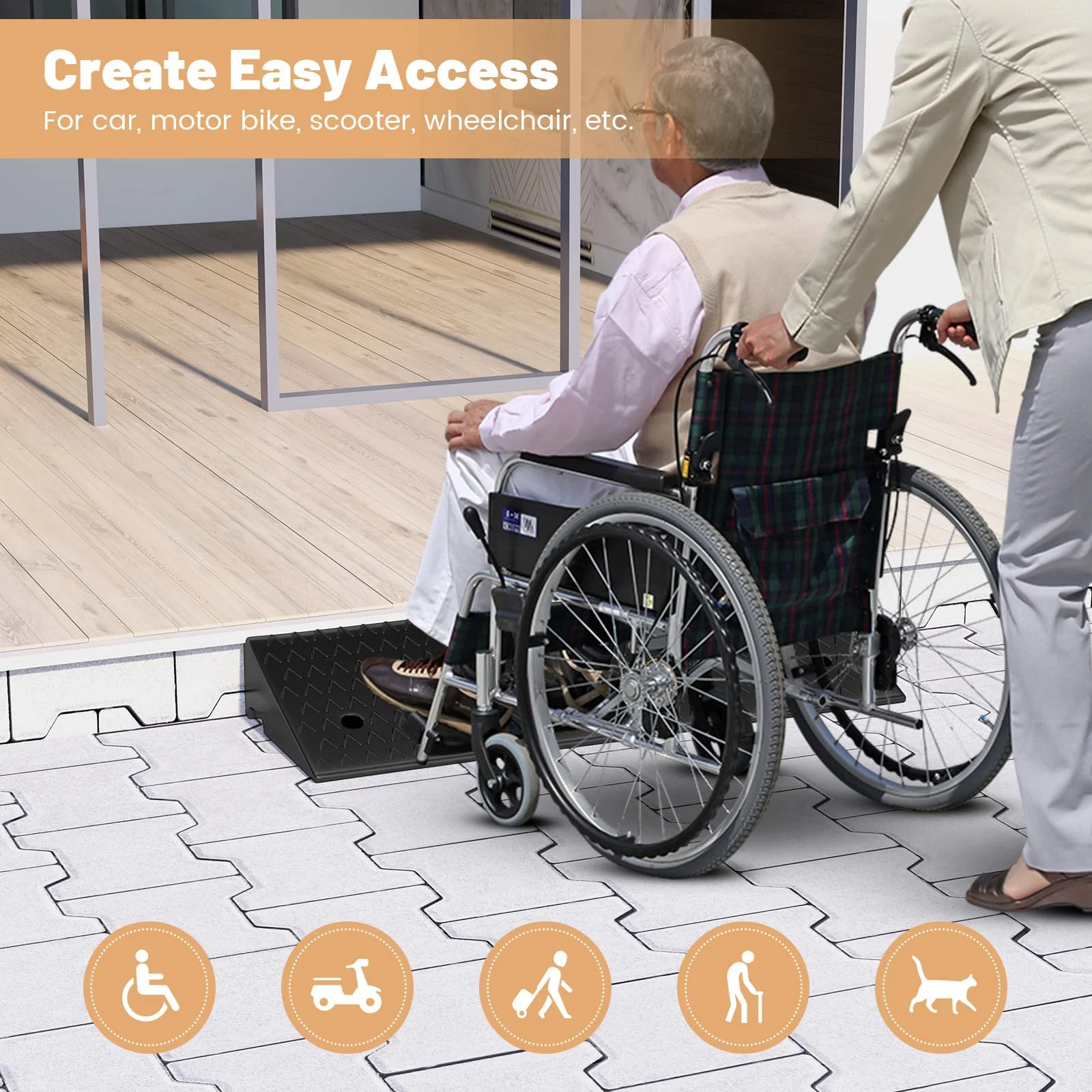 Goplus Curb Ramp 2 Pack - Image 4