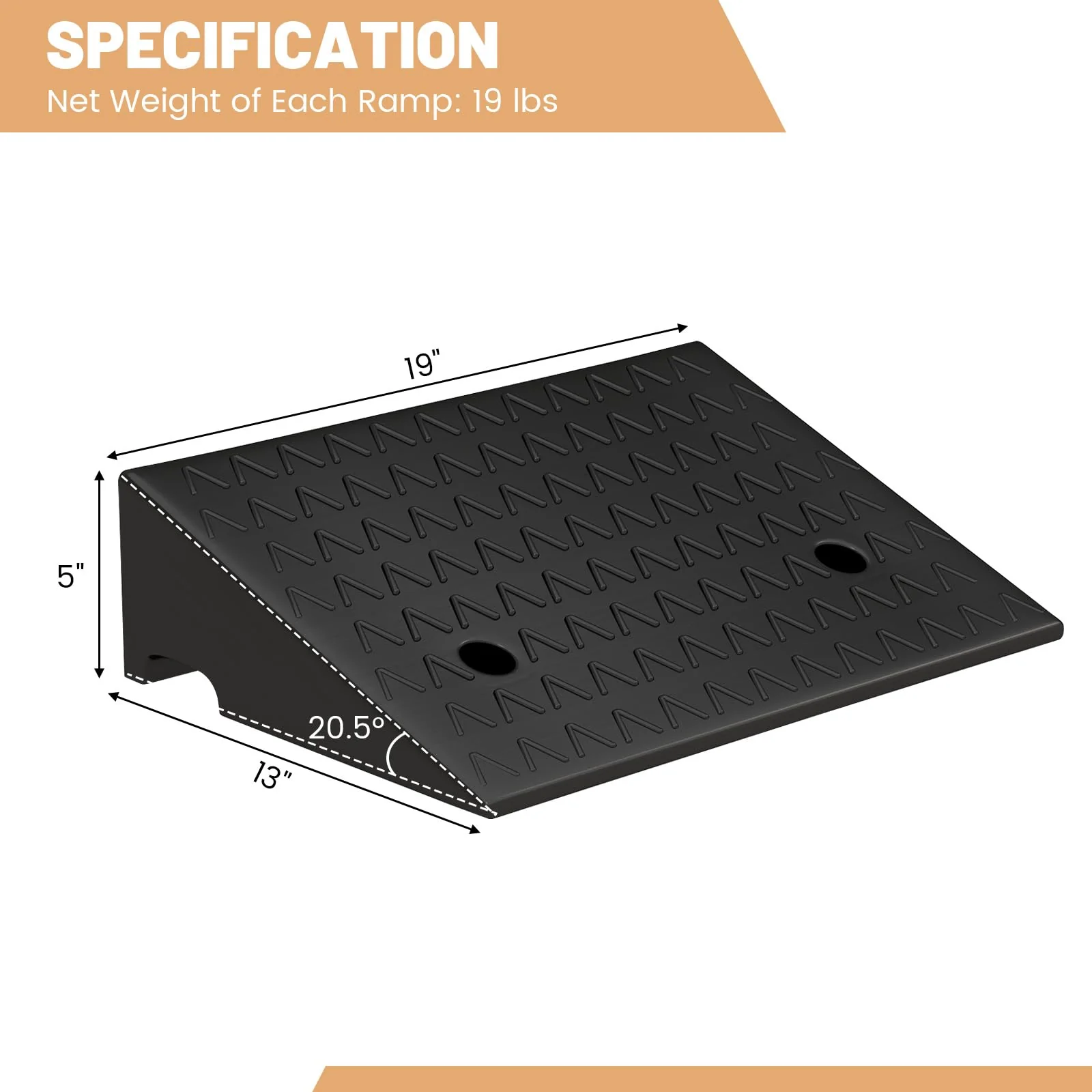 Goplus Curb Ramp 2 Pack - Image 7