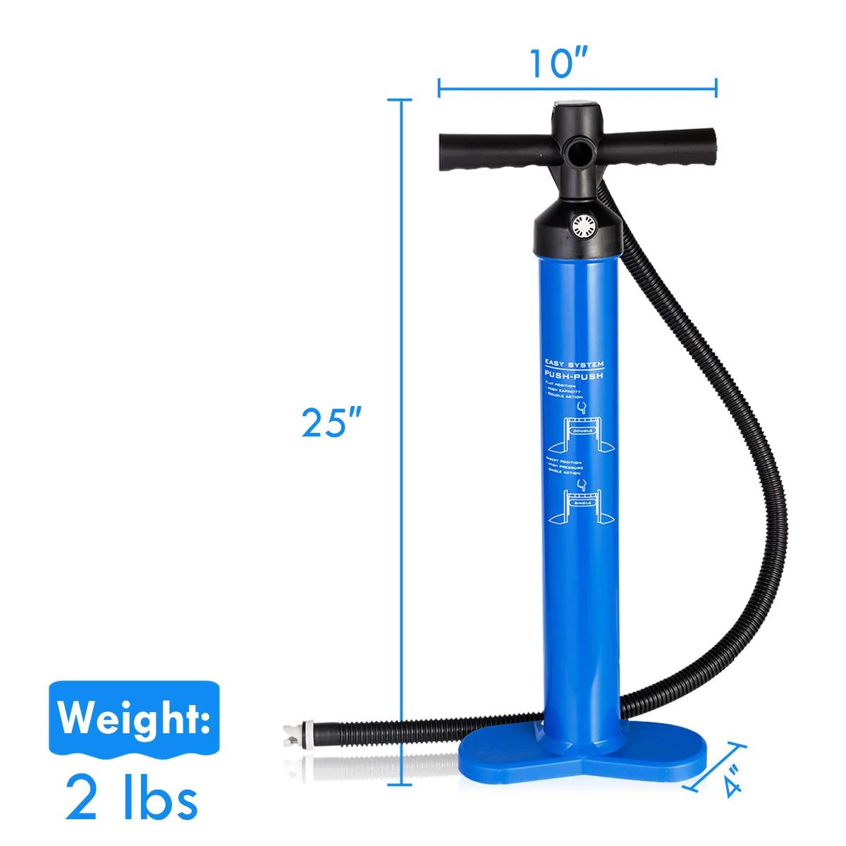 Goplus Double Action Hand Pump - Image 8