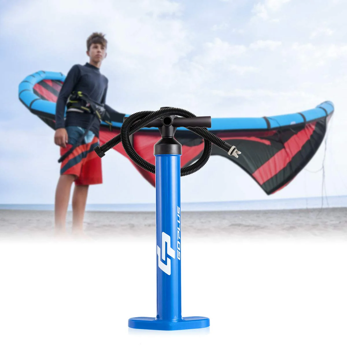 Goplus Double Action Hand Pump - Image 9