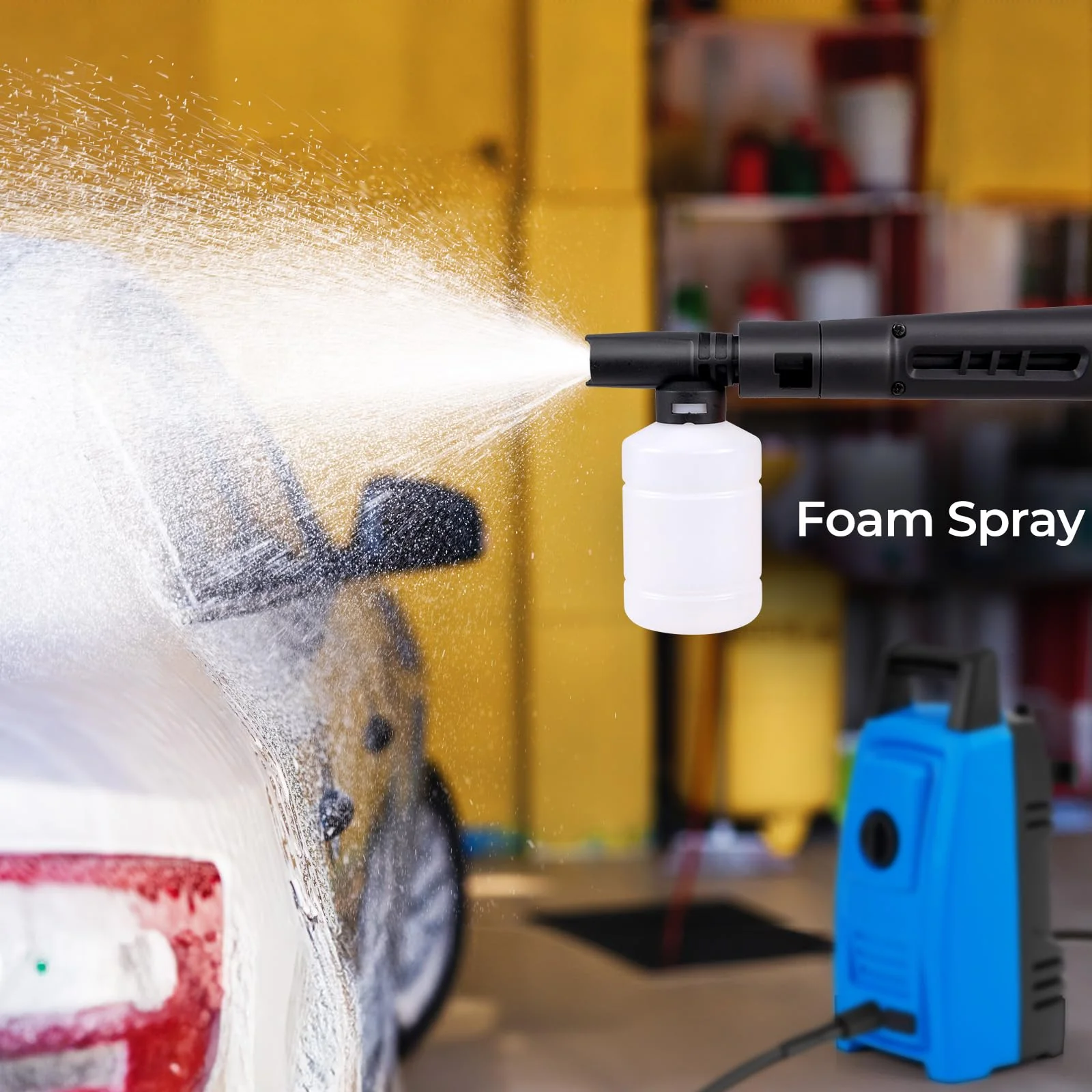 Goplus Electric Pressure Washer, 1900 PSI 1.8 GPM High Pressure Power Washer w/ 4 Quick Connect Nozzles - Image 8
