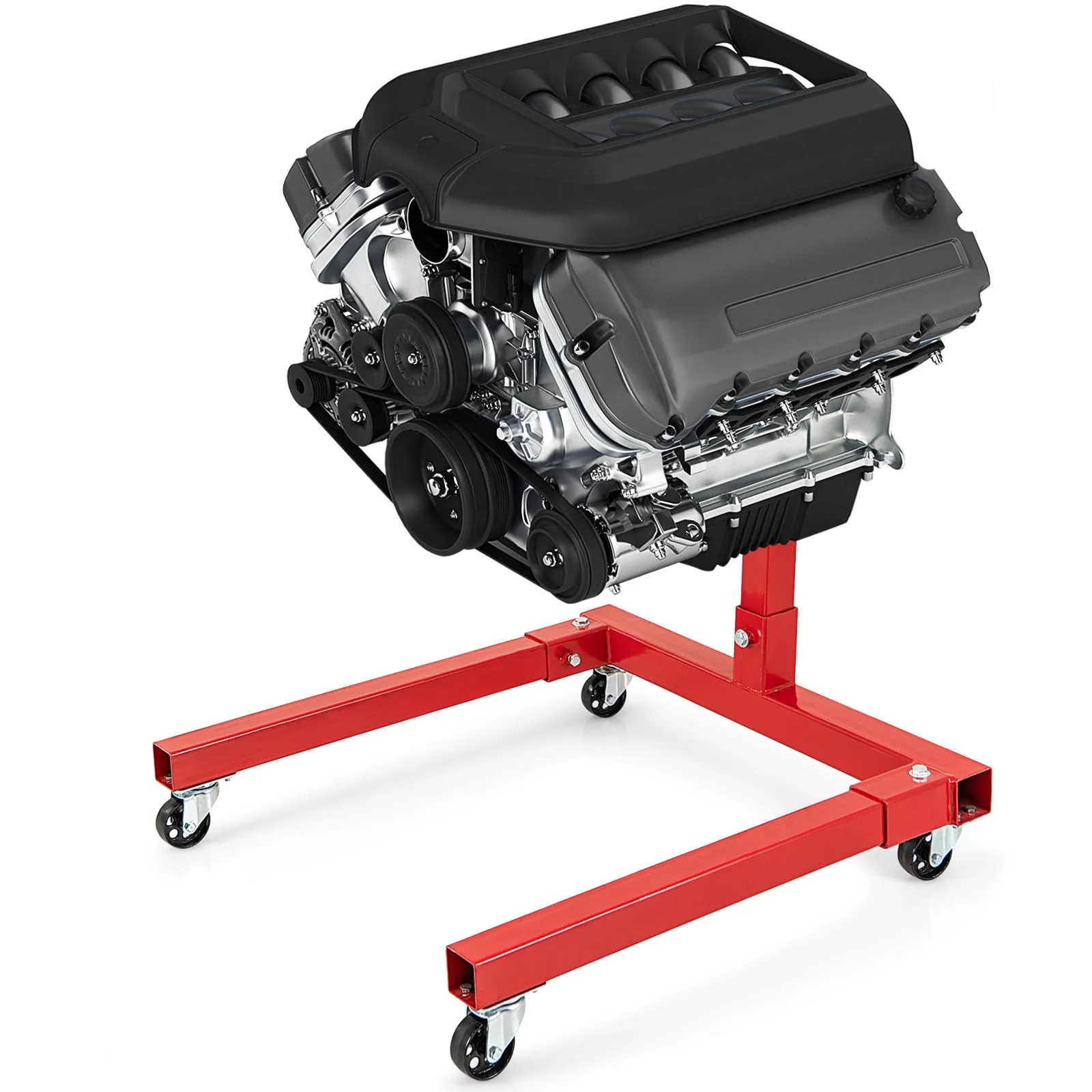 Goplus Engine Stand, 1500 LBS (3/4 Ton) Motor Stand with 4 Wheels - Image 8