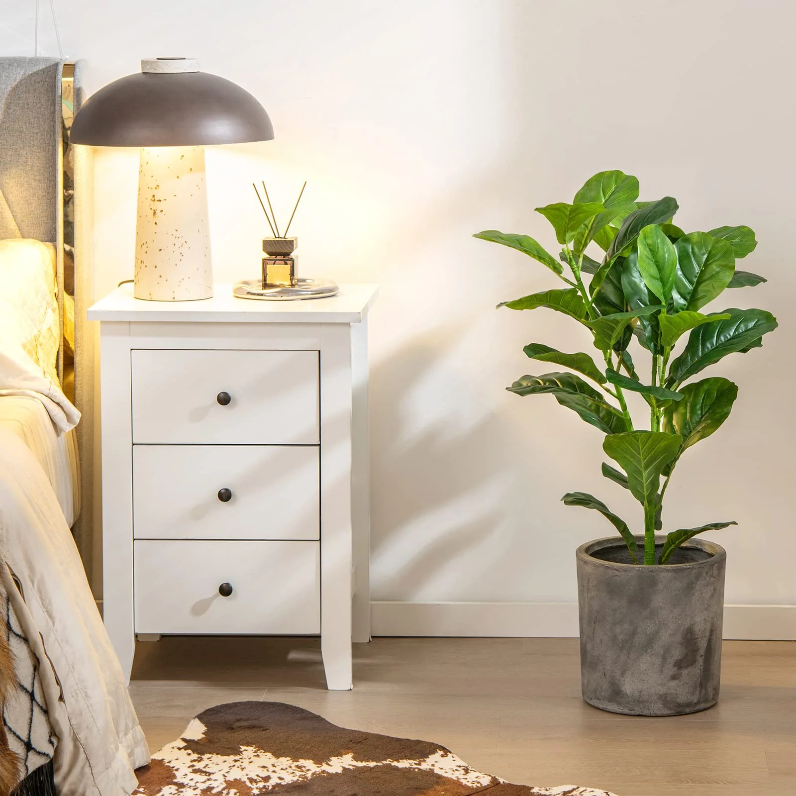 Goplus Fake Fiddle Leaf Fig Tree - Image 9