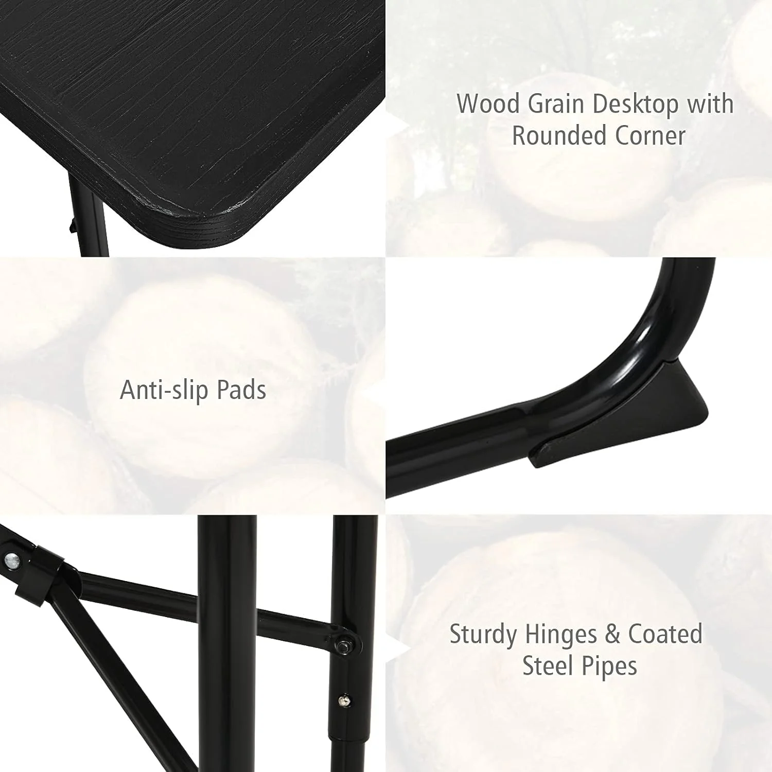 Goplus Foldable Picnic Table with Benches - Image 6