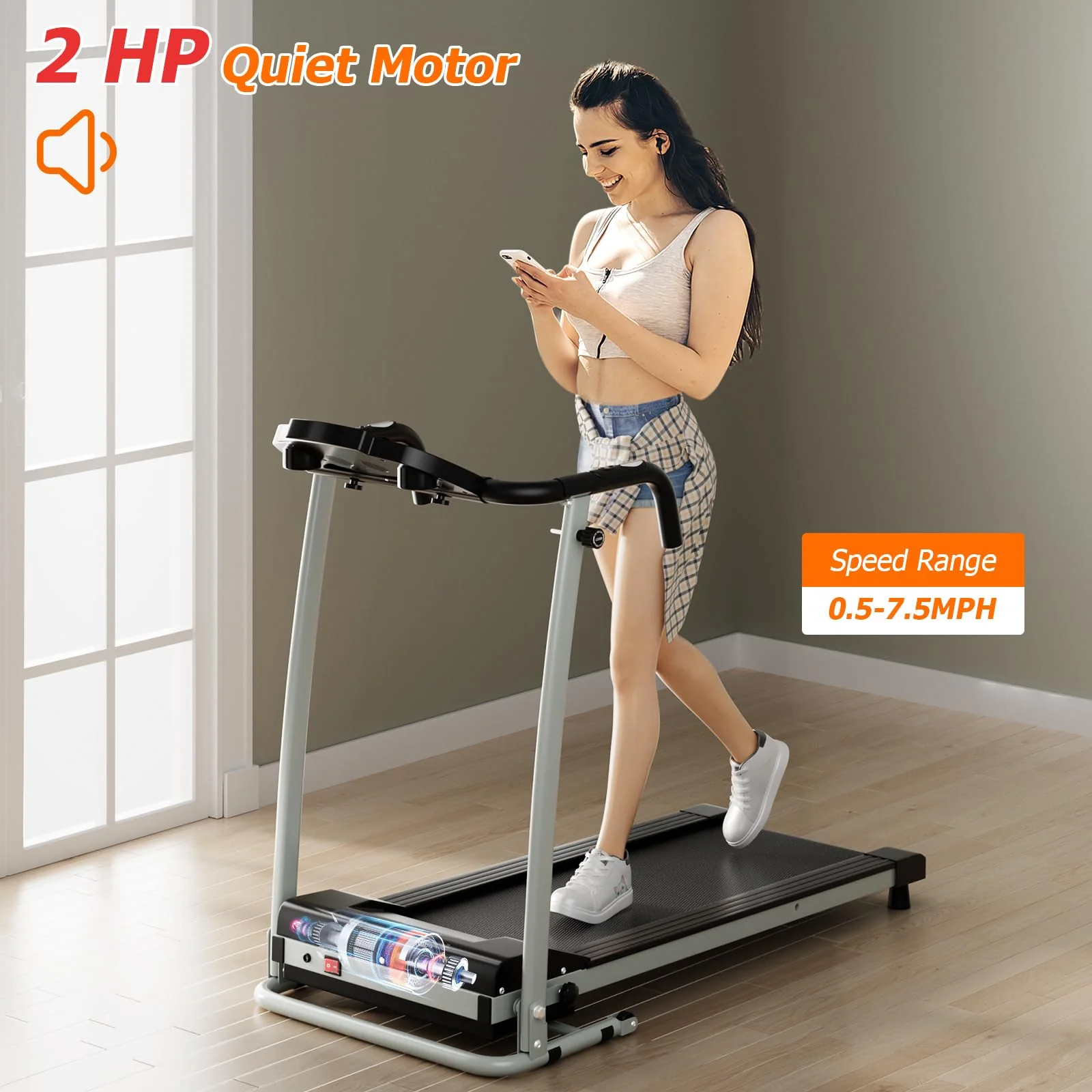 Goplus Foldable Treadmills for Home - Image 6