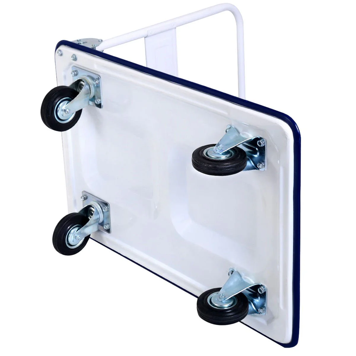 Goplus Folding Platform Cart 660 LBS Rolling Flatbed Cart - Image 7