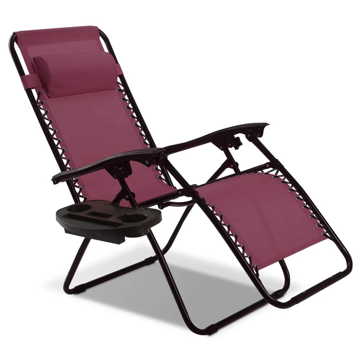 Goplus Folding Zero Gravity Reclining Lounge Chairs - Image 15