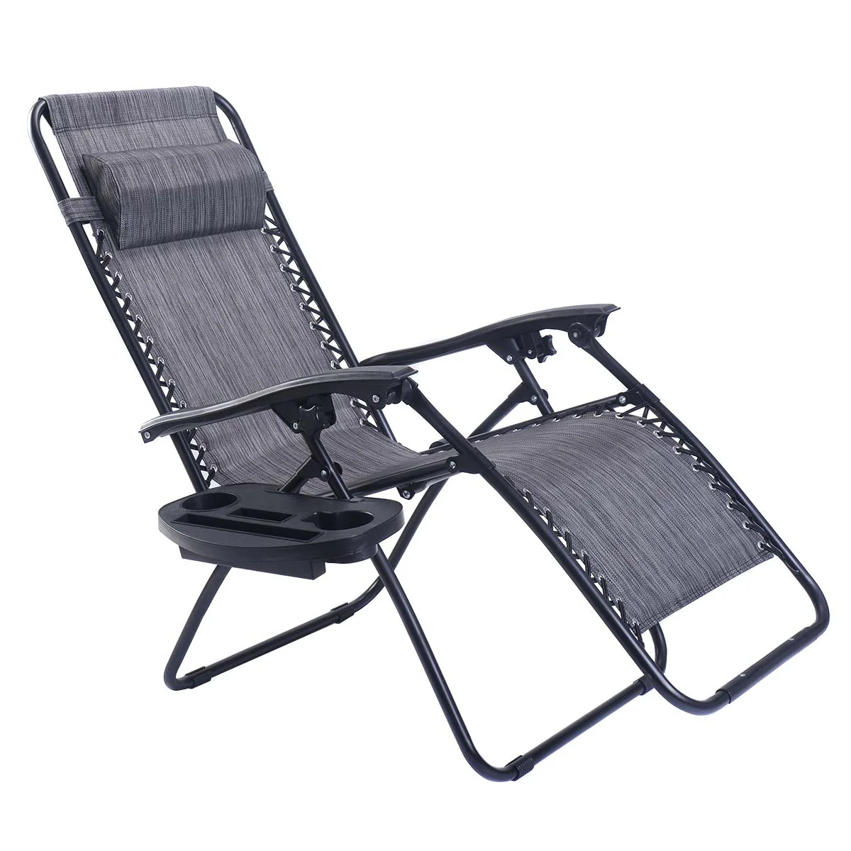 Goplus Folding Zero Gravity Reclining Lounge Chairs - Image 21