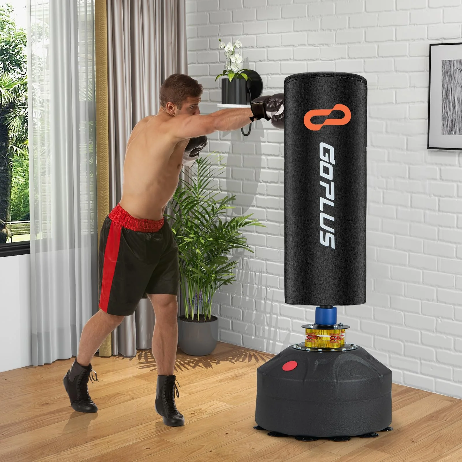 Goplus Freestanding Punching Bag - Image 3