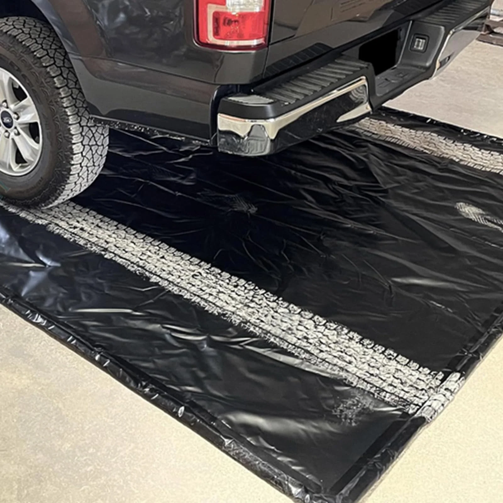Goplus Garage Floor Mat, 22β x 9β Garage Mat for Under Car, Waterproof Protection from Snow Rain Mud - Image 8