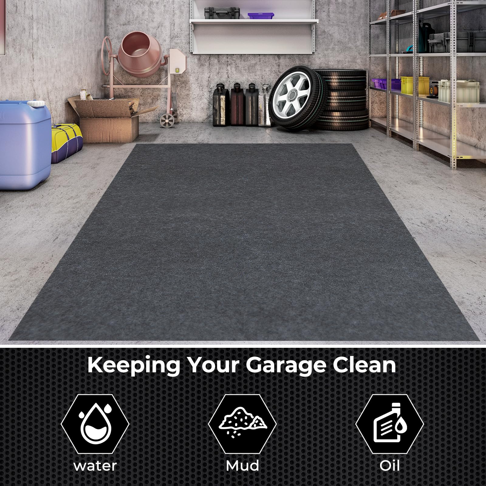 Goplus Garage Floor Mat - Image 7