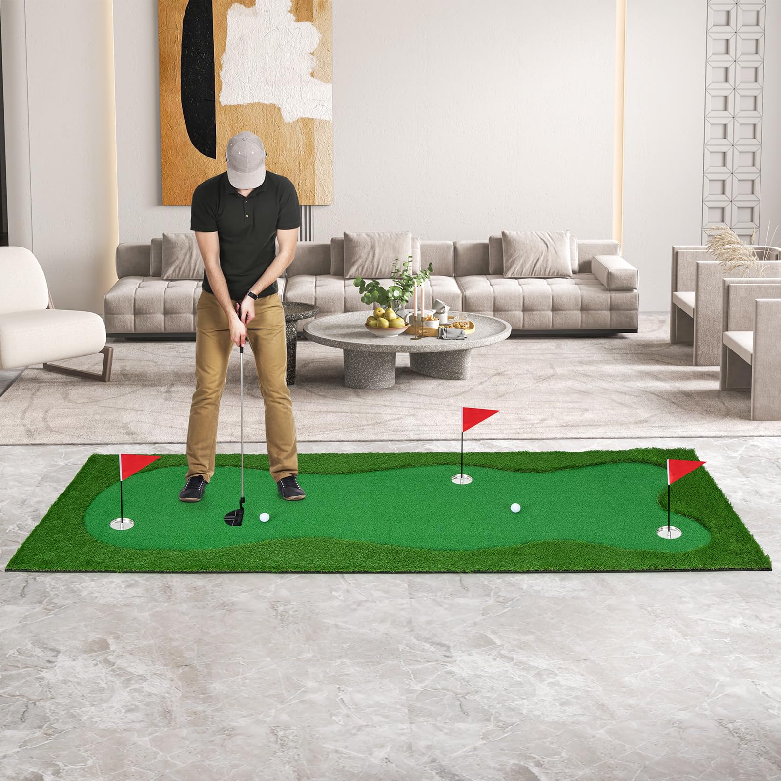 Goplus Golf Putting Green - Image 2