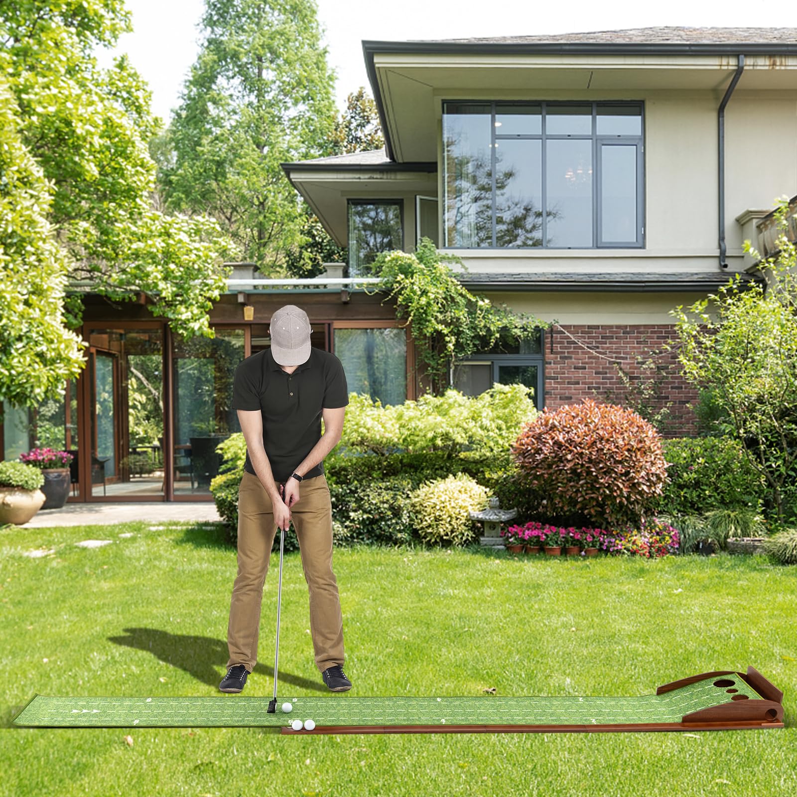 Goplus Golf Putting Mat - Image 3